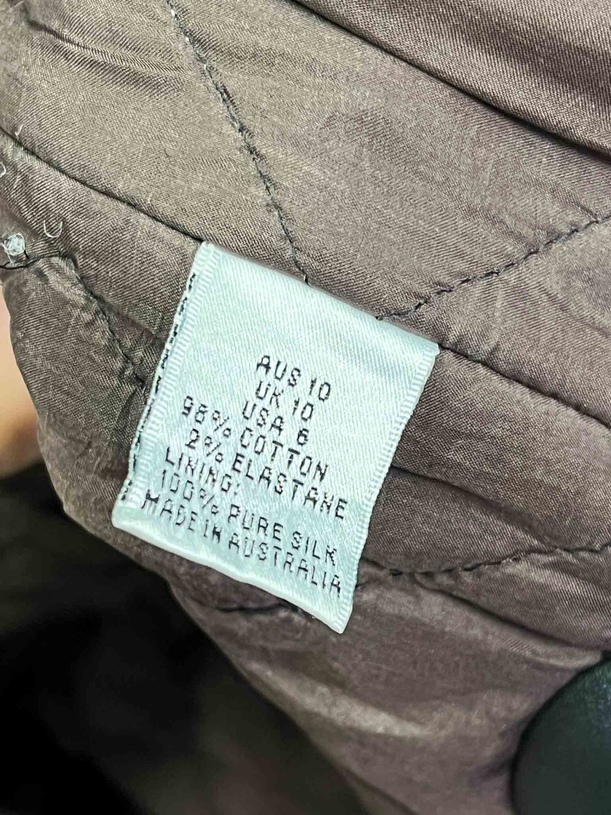 Size 10 | Sass & Bide Y2K Denim Padded Bomber Jacket, 10
