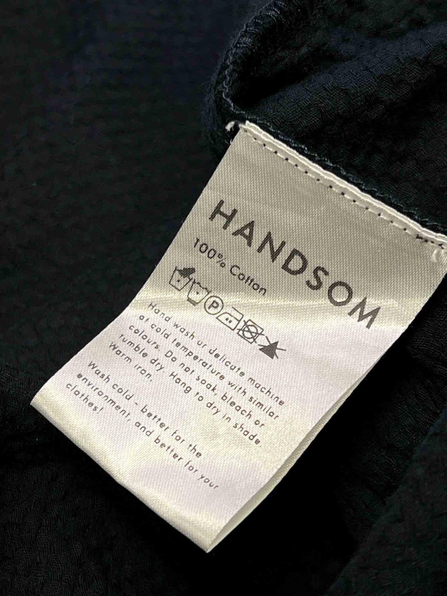 Size 6 | Handsom Tiered Navy Cotton Midi Dress