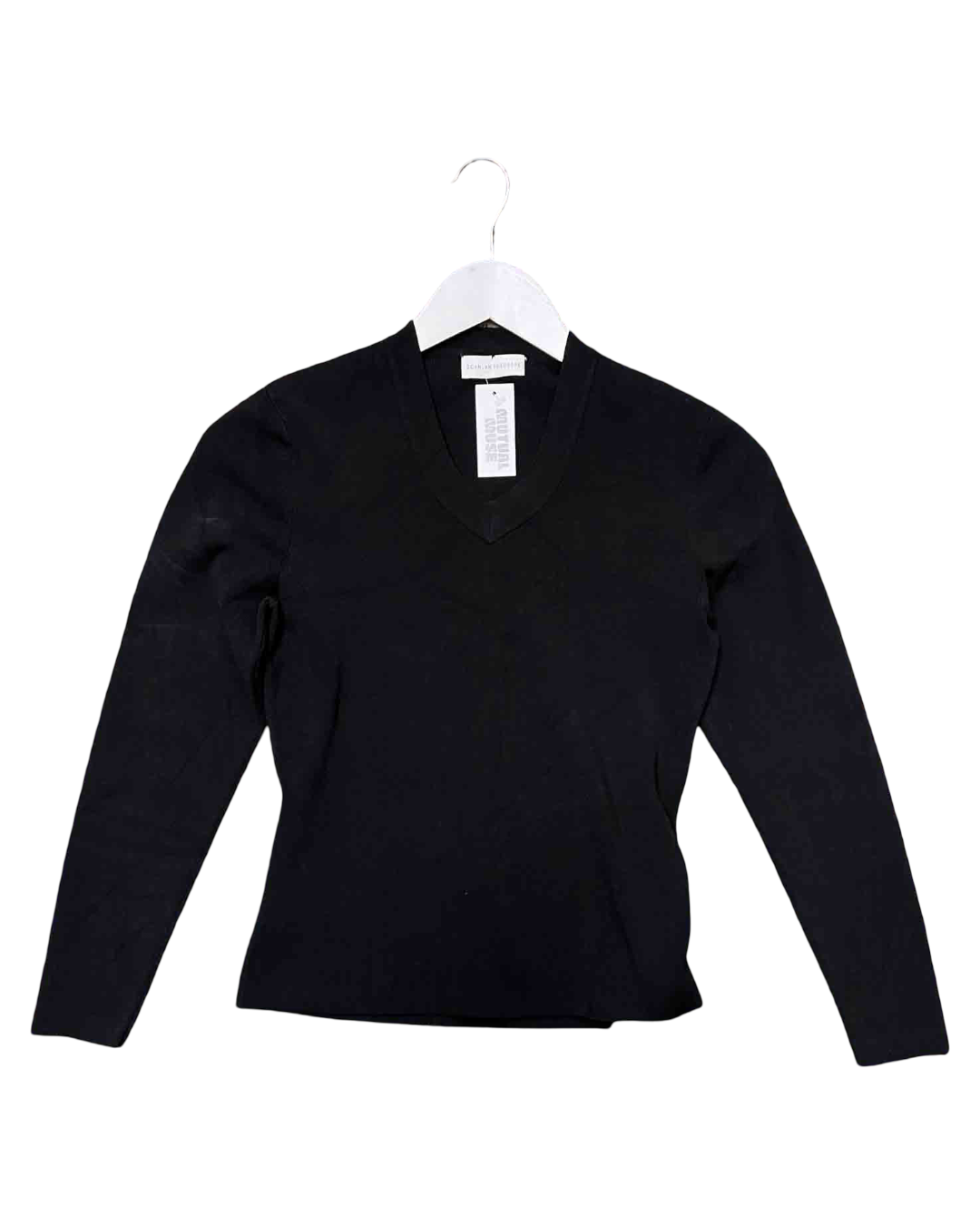 Size S | Scanlan Theodore Black Long-Sleeve Top
