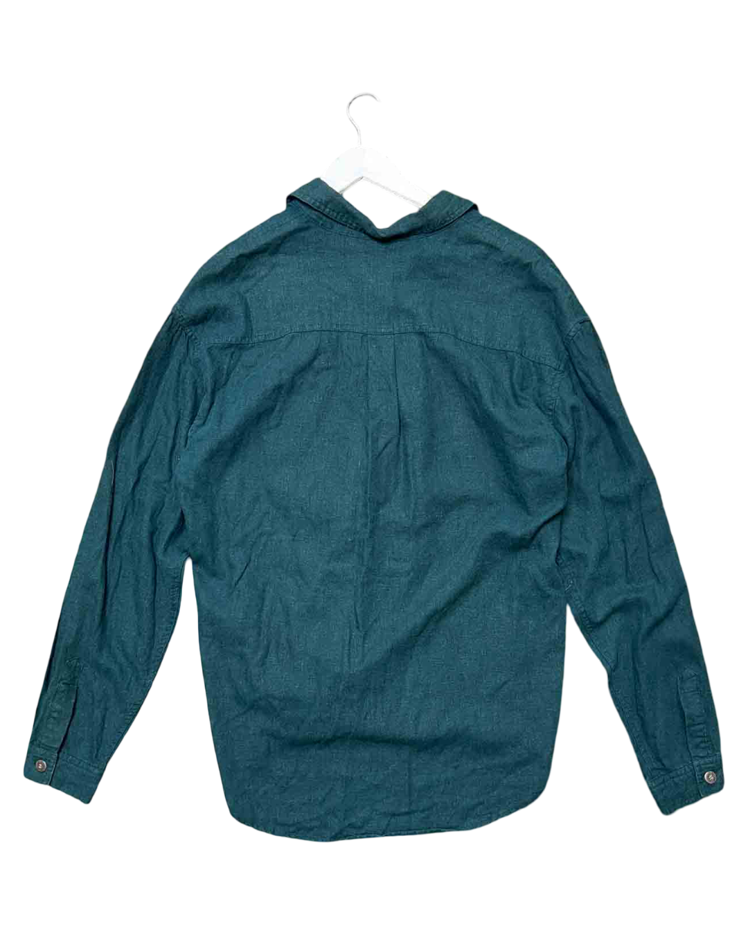 Size M | Braintree Australia Green Hemp Blend Shirt Shirt