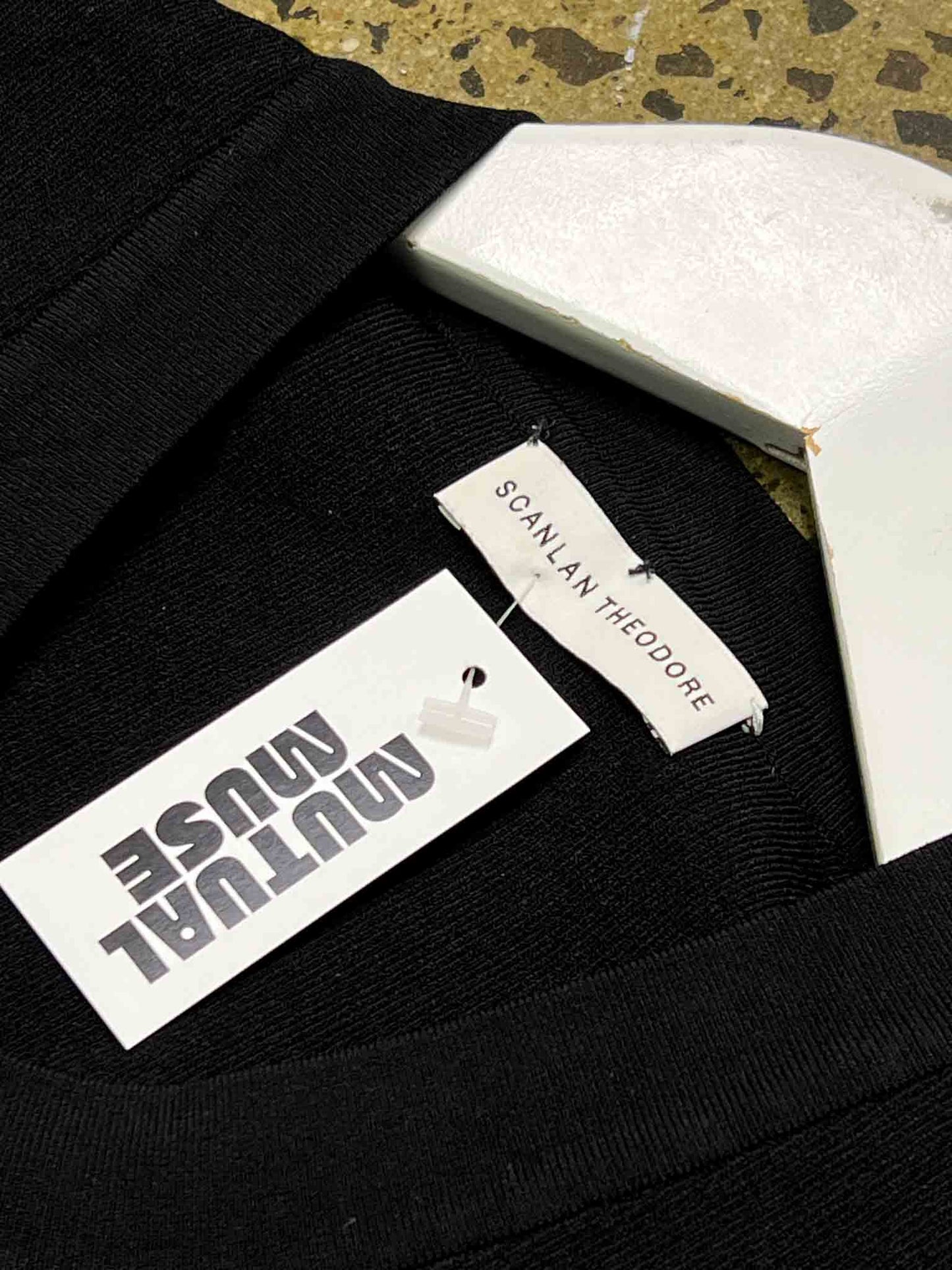 Size S | Scanlan Theodore Black Long-Sleeve Top