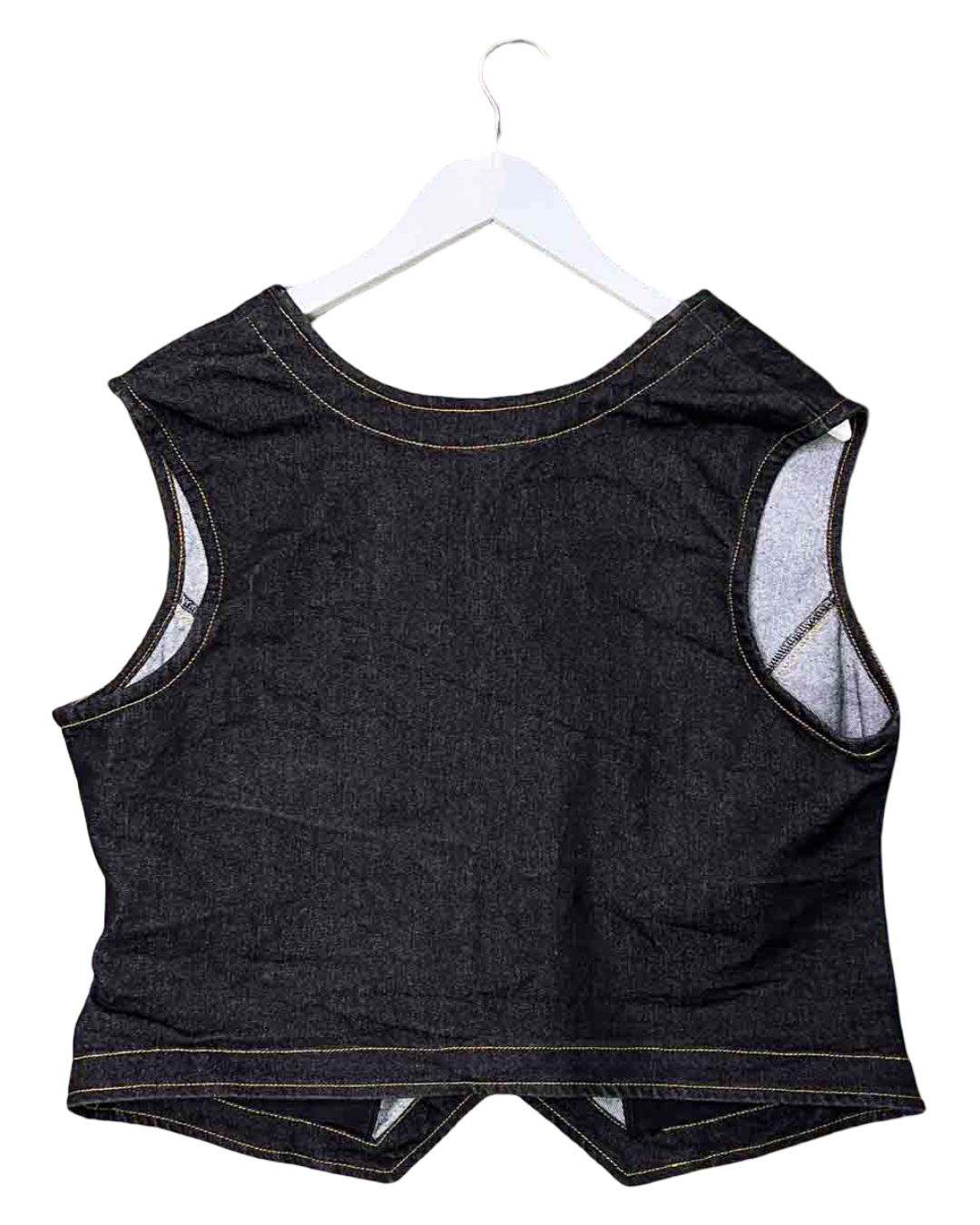 Size 2XL (16) | Leonard St. Cropped Denim Vest