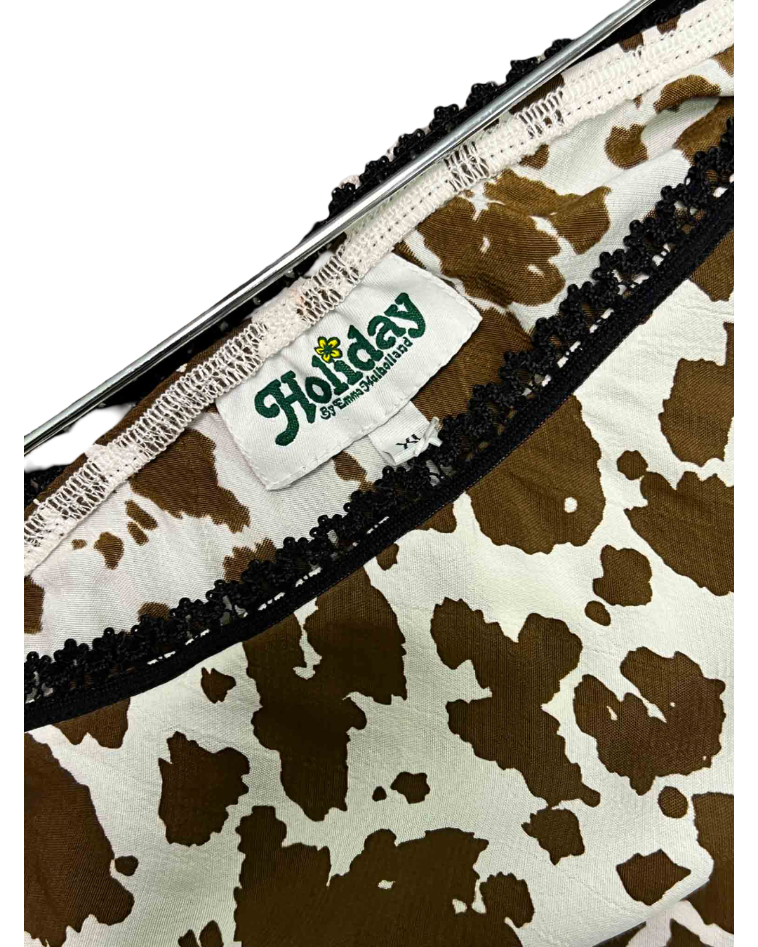 Size XL | Holiday By Emma Mulholland Skirt Brown Cow Skirt