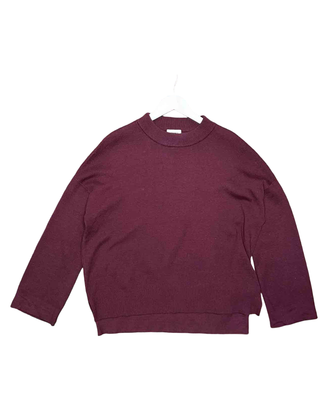 Size S | Hommey Cashmere/ Cotton Burgundy Jumper