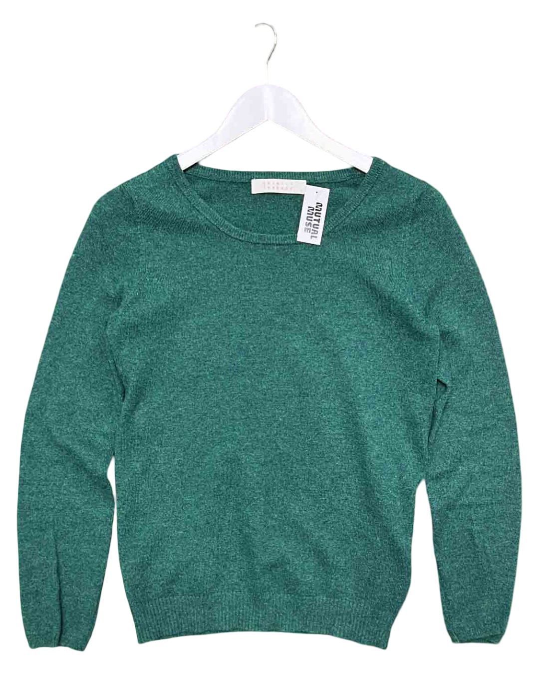 Size 0 (XS) | Skin & Threads Green Cashmere Pullover Jumper