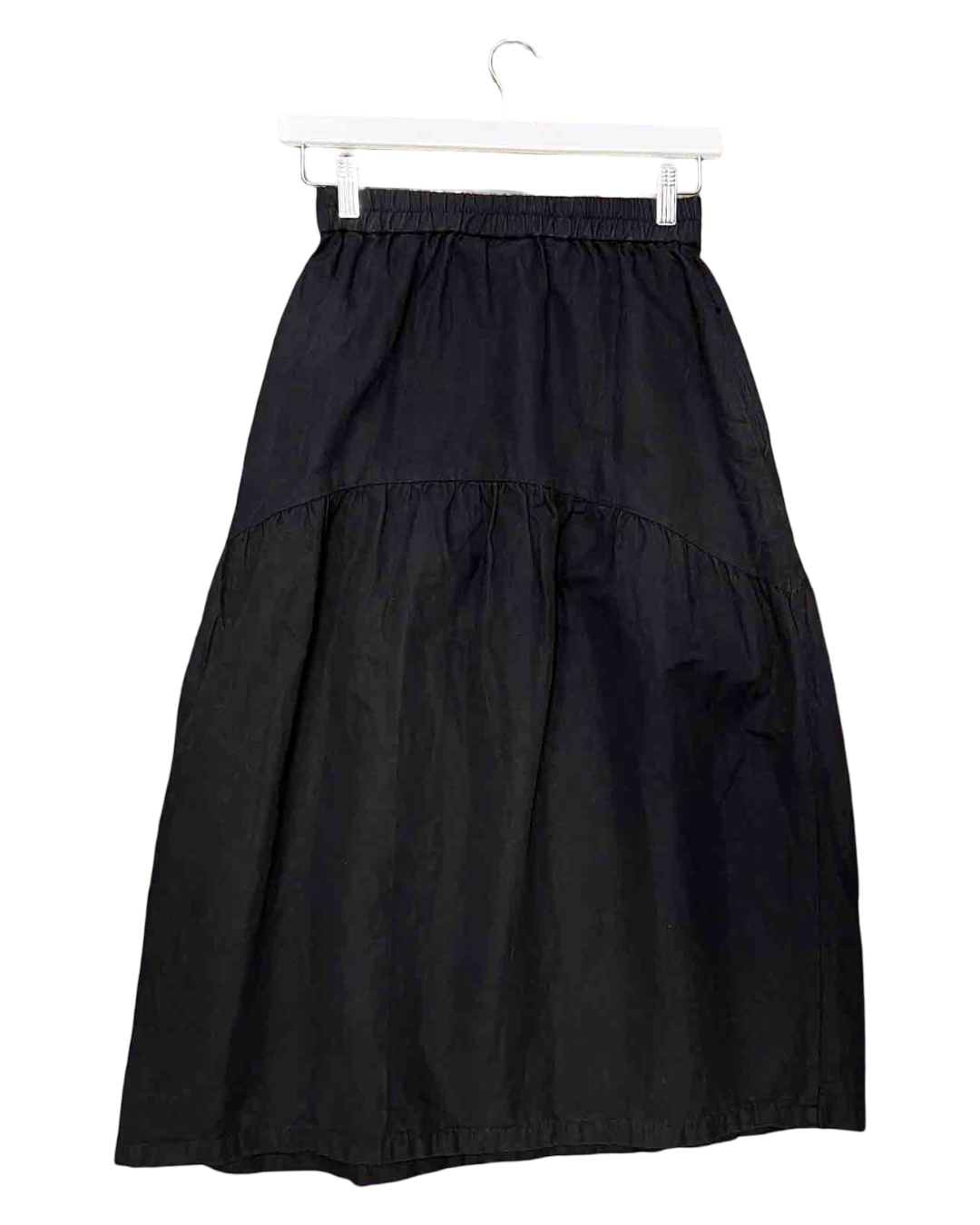 Size XS | Alpha60 Black Tiered Maxi Skirt