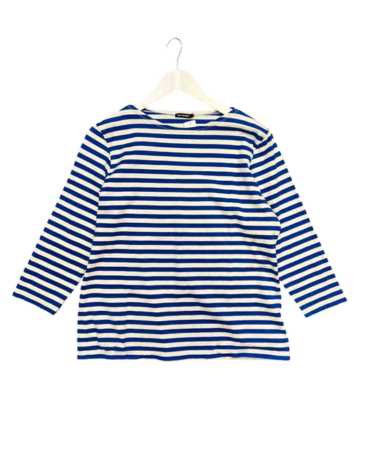 Size XL | Marimekko Striped Long Sleeve Top
