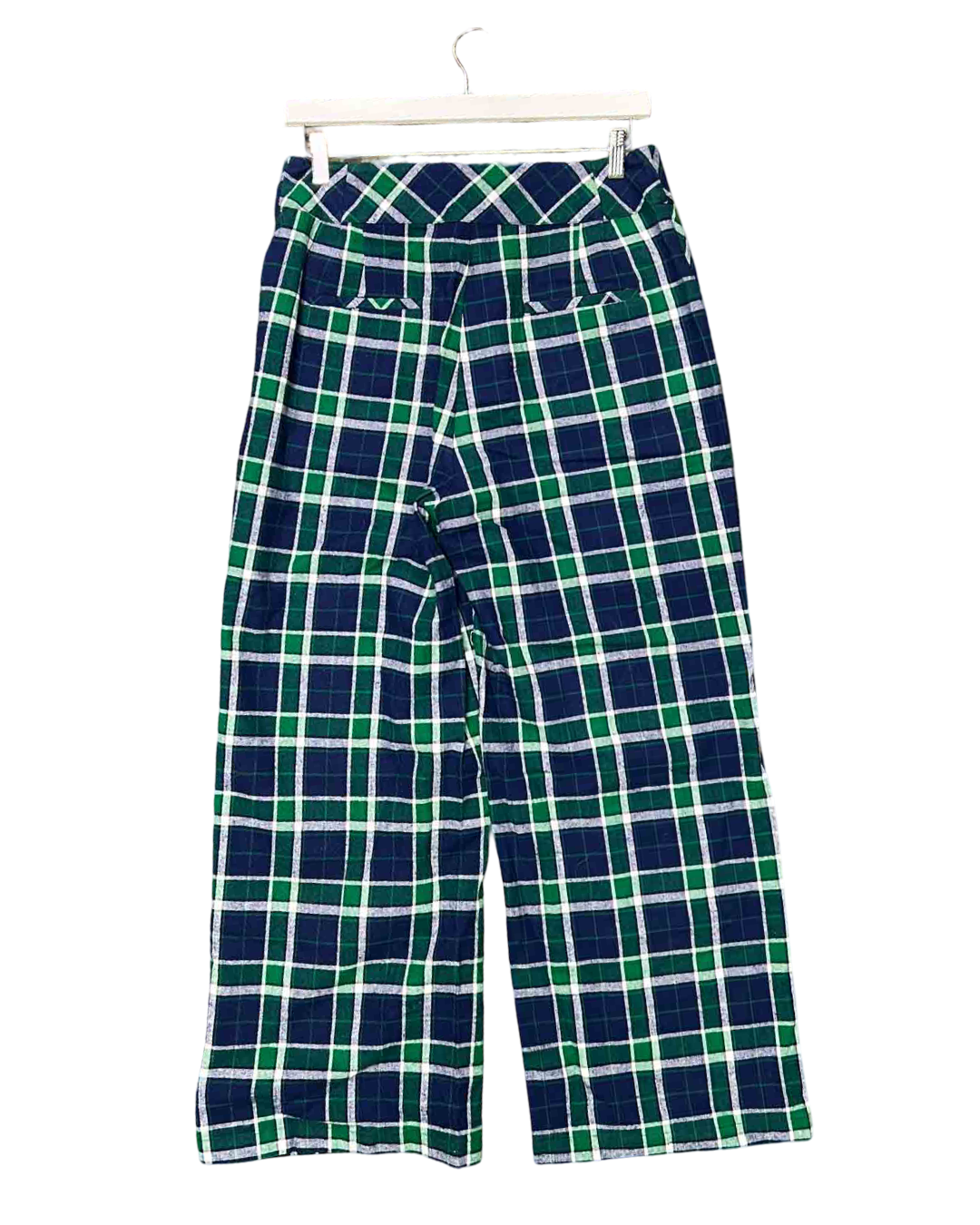 Size 14 | Leonard St Green/Navy Flannel Pants