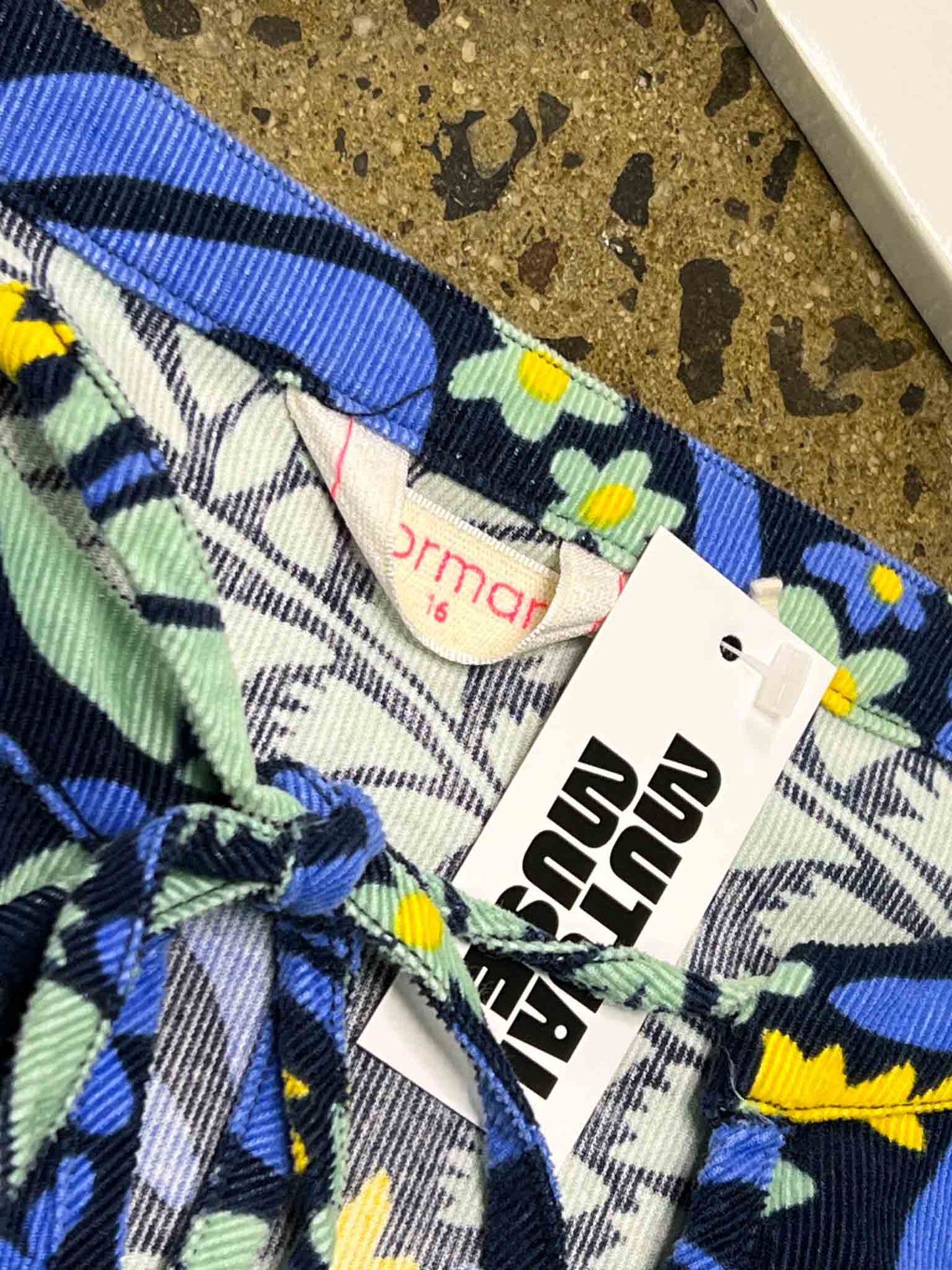 Size 16 | Gorman Floral Corduroy Mini Dress