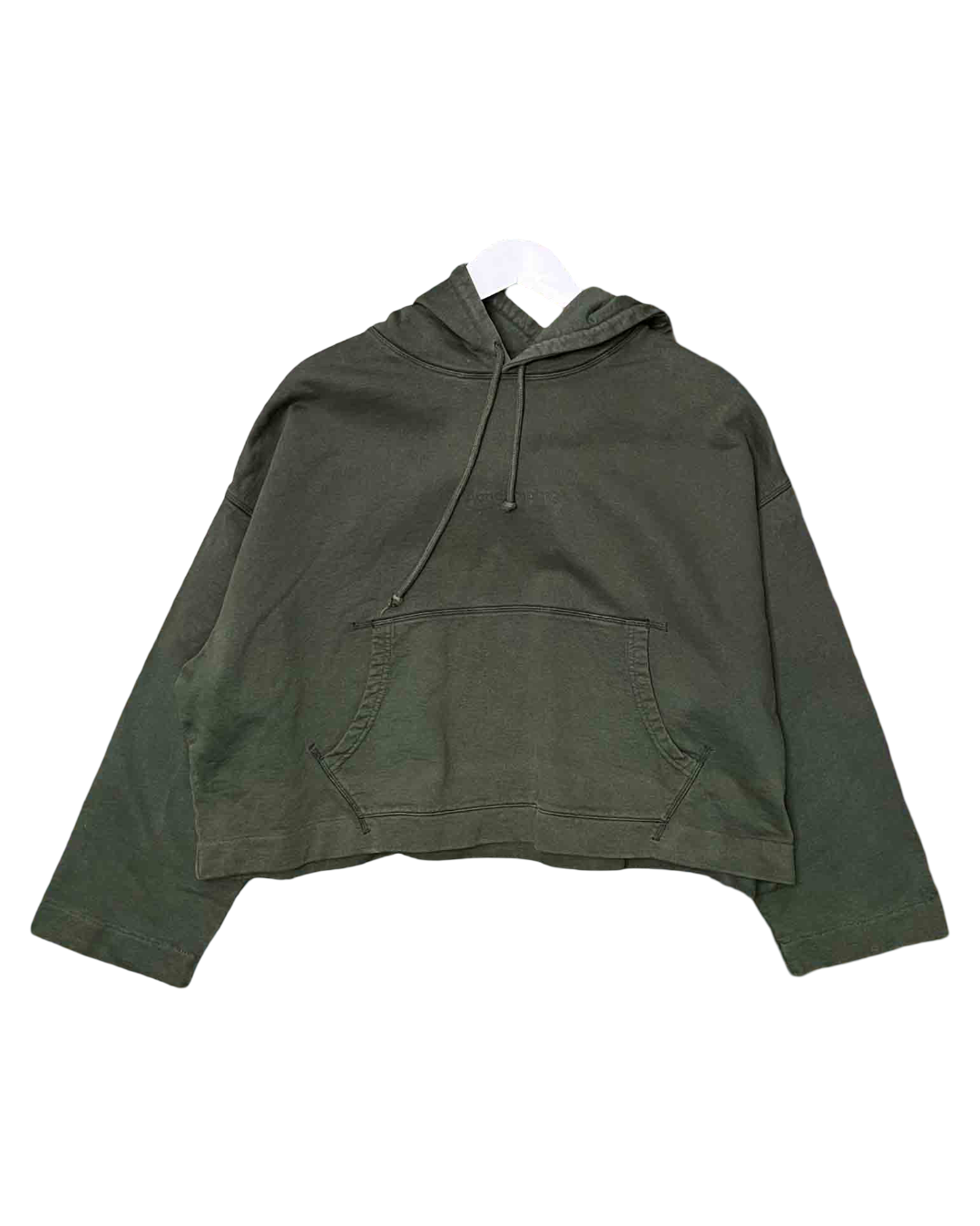 Size S | Acne Studios Green Cropped Jumper