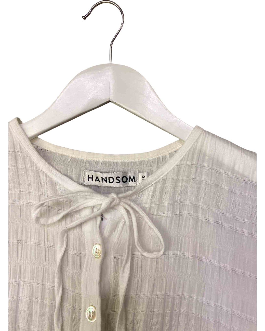 Size 10 | Handsom White Frida Dress
