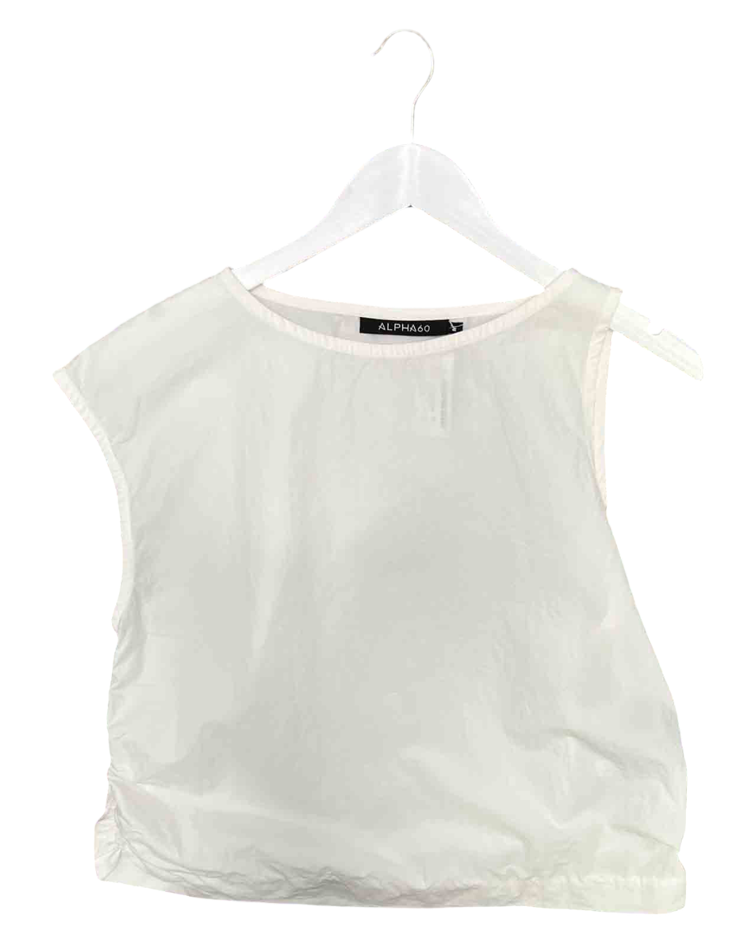 Size M | Alpha60 White Cotton Top
