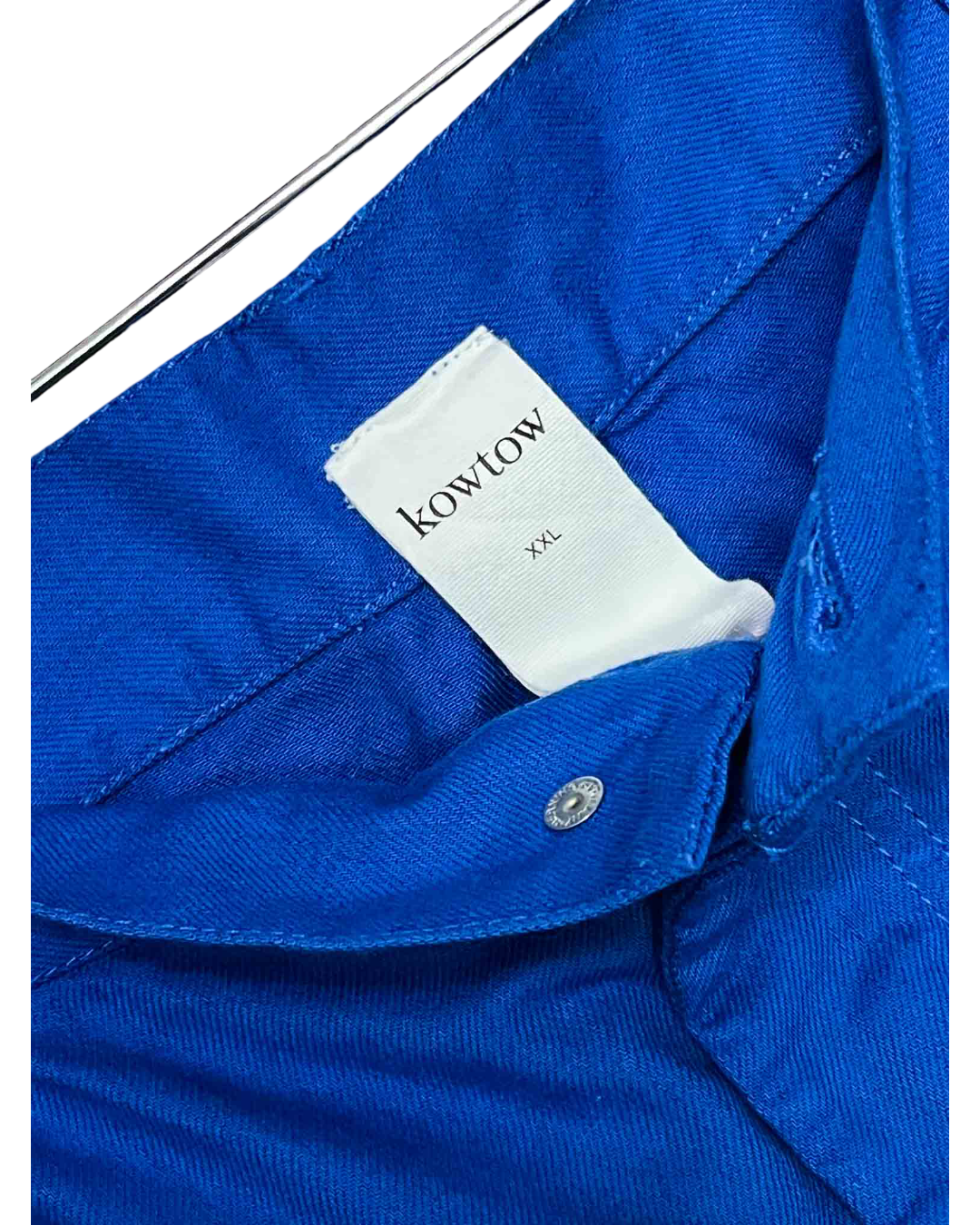 Size XXL | Kowtow Blue Cotton Pants