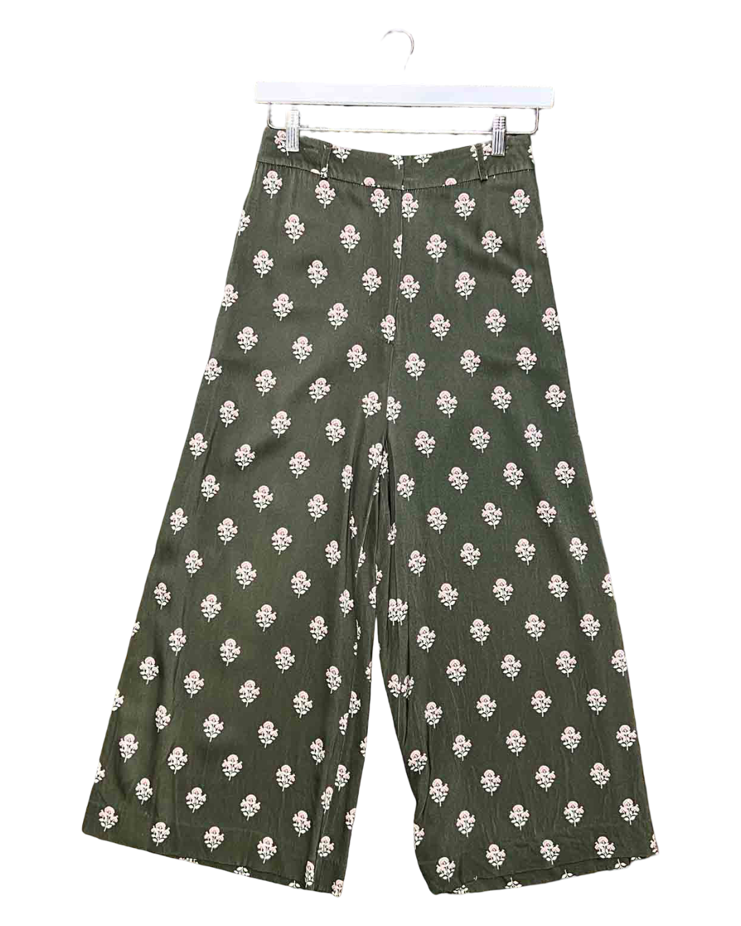 Size 0 (XS) |  Zimmermann Paisley-Print Floaty Trousers