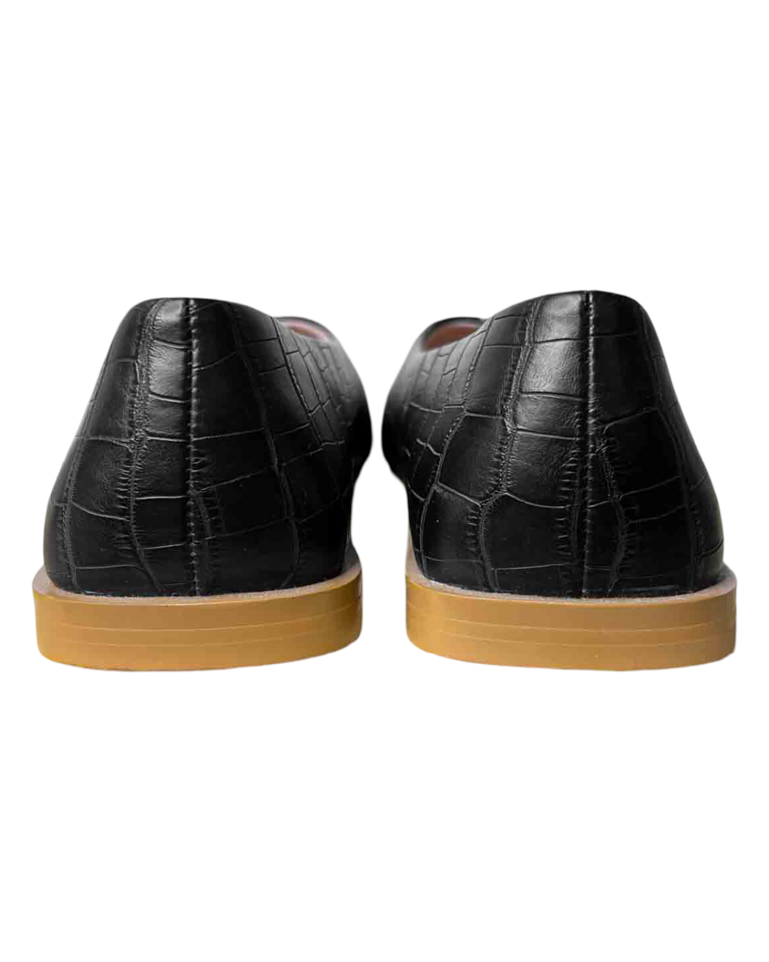 Size 37 | Radical Yes Black Utopia Croc Flats
