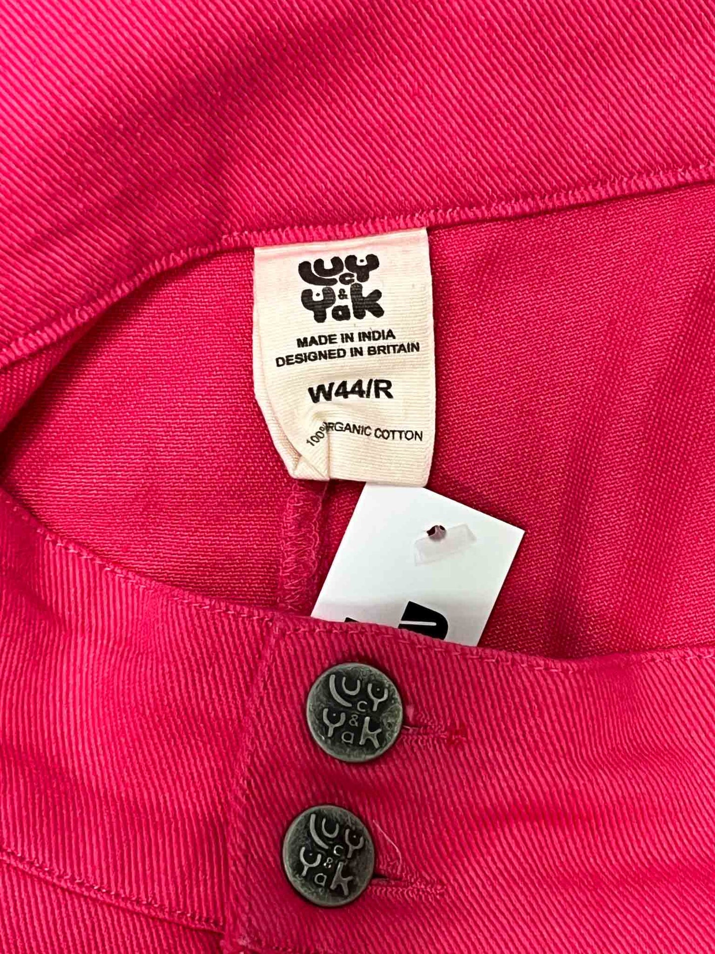 Size 3XL | Lucy & Yak Lucy & Yak Pink Addison Tapered Work Pant
