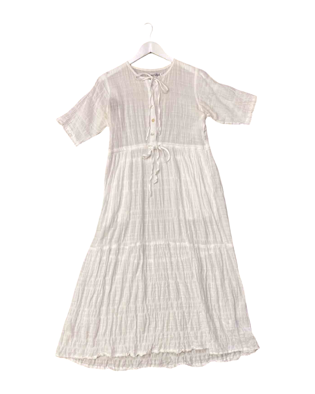 Size 10 | Handsom White Frida Dress