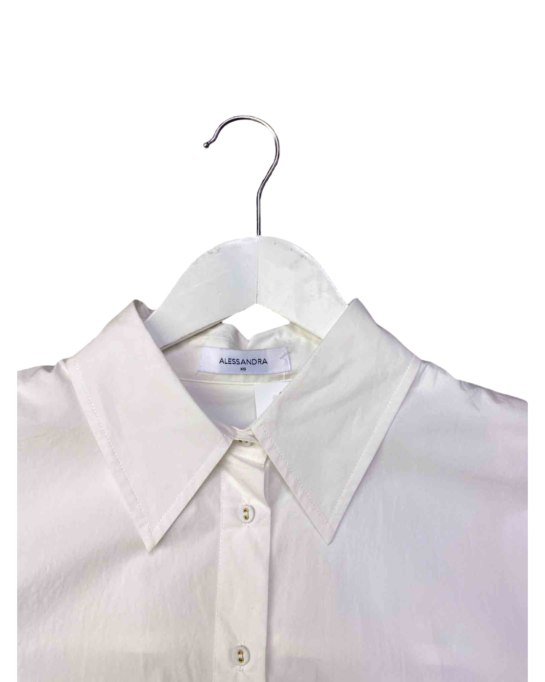 Size XS | Alessandra White Shirt Dress
