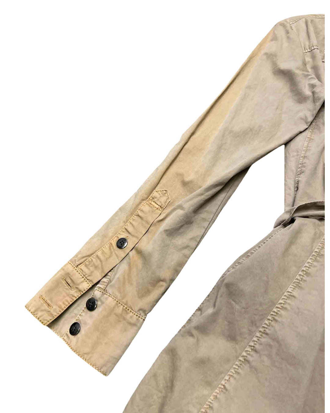 Size XS | Morgan De Toi Biege Utility Coat