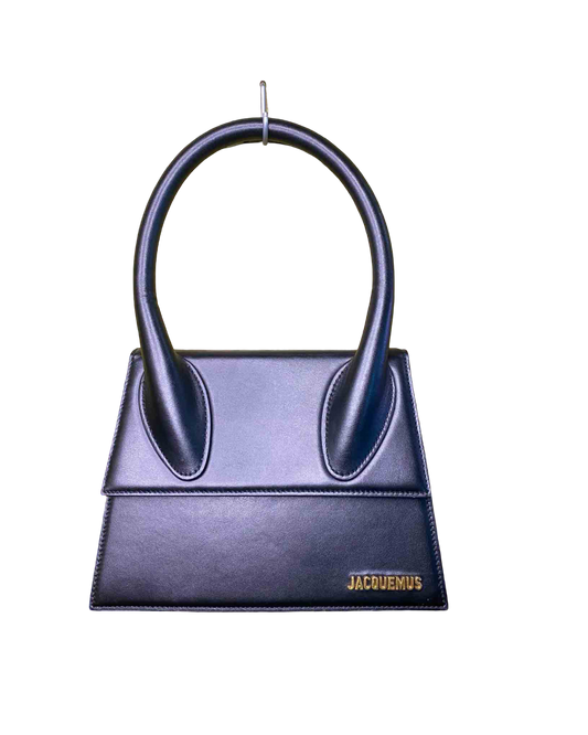 Jacquemus Black Leather Le Chiquito Bag