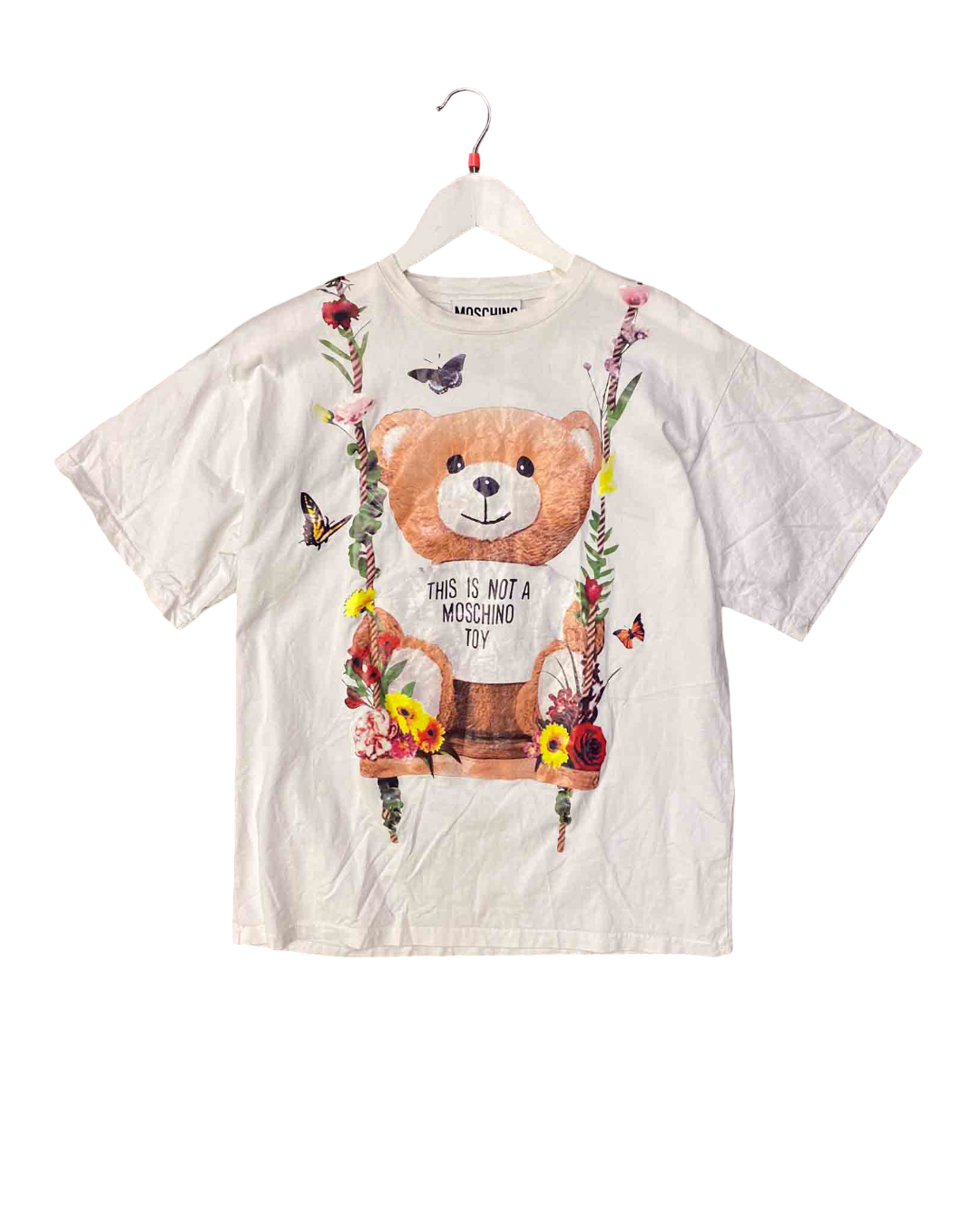 Size M | Moschino White Teddy Bear T-Shirt