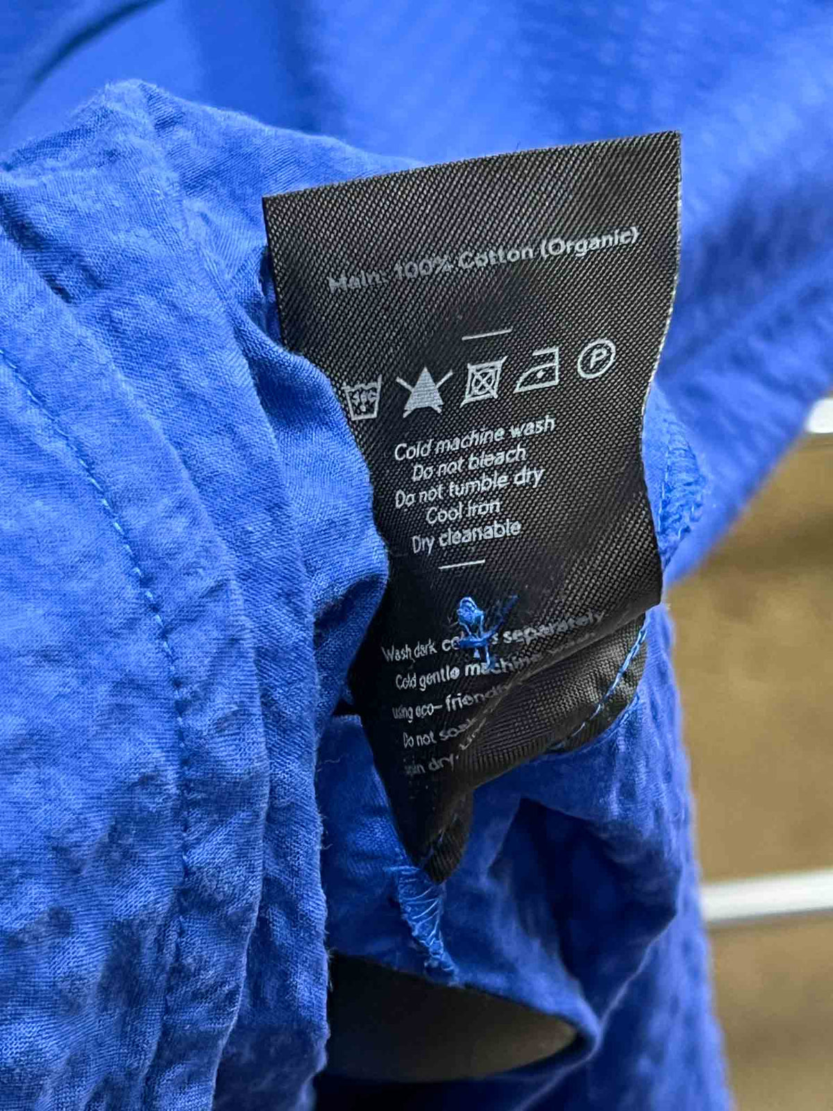 Size 14 | Elk Blue Seersucker Dress