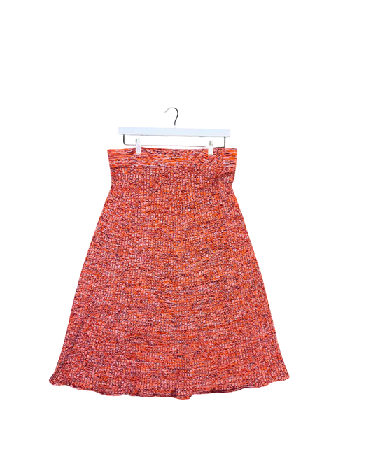 Size XXL | Nancybird Heathered Rib Midi Skirt