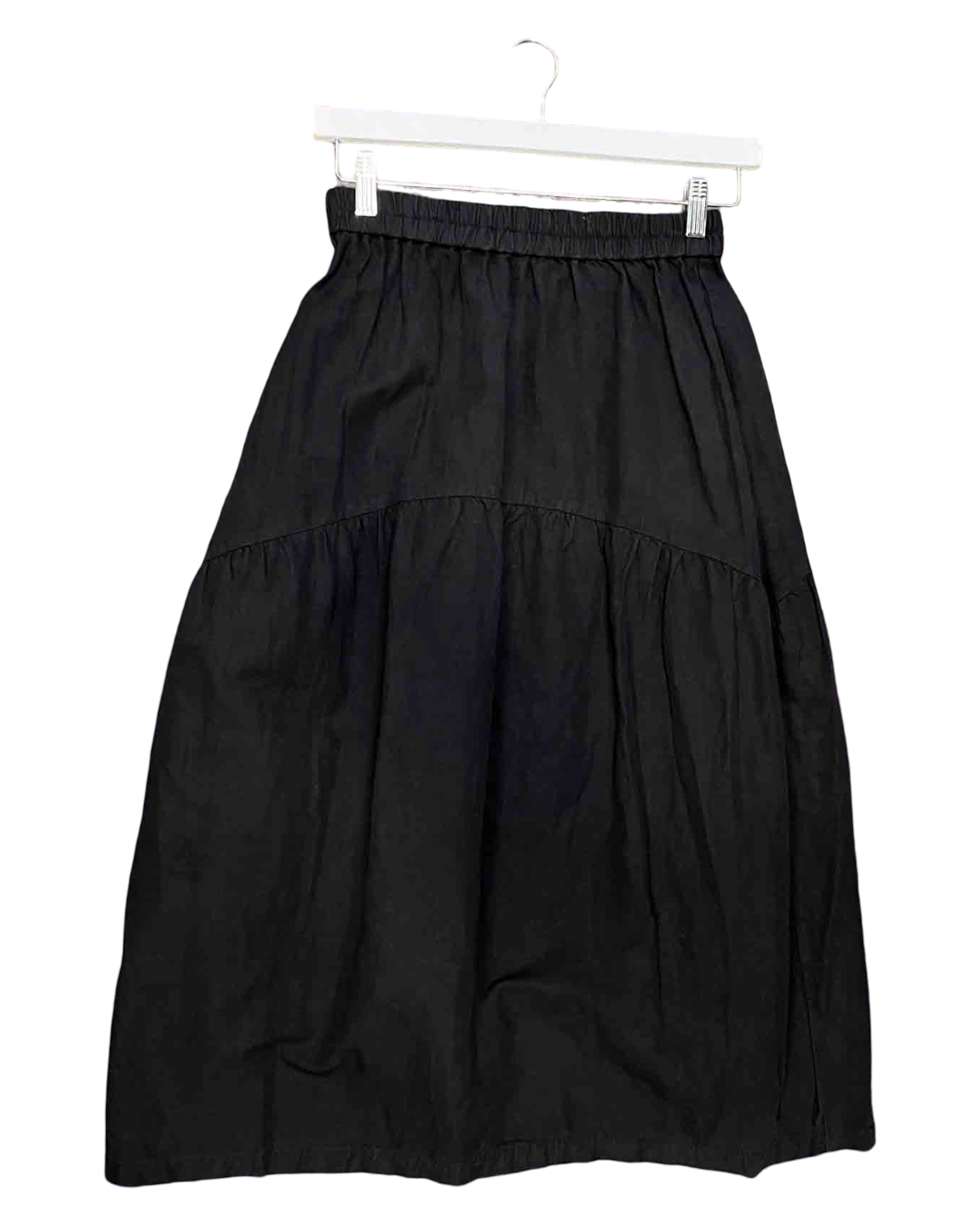Size XS | Alpha60 Black Tiered Maxi Skirt