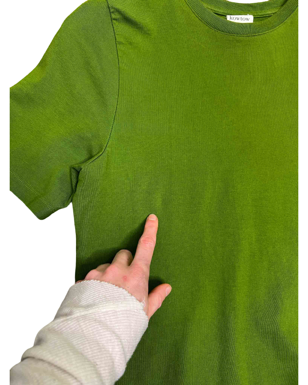 Size S | Kowtow Green T-shirt