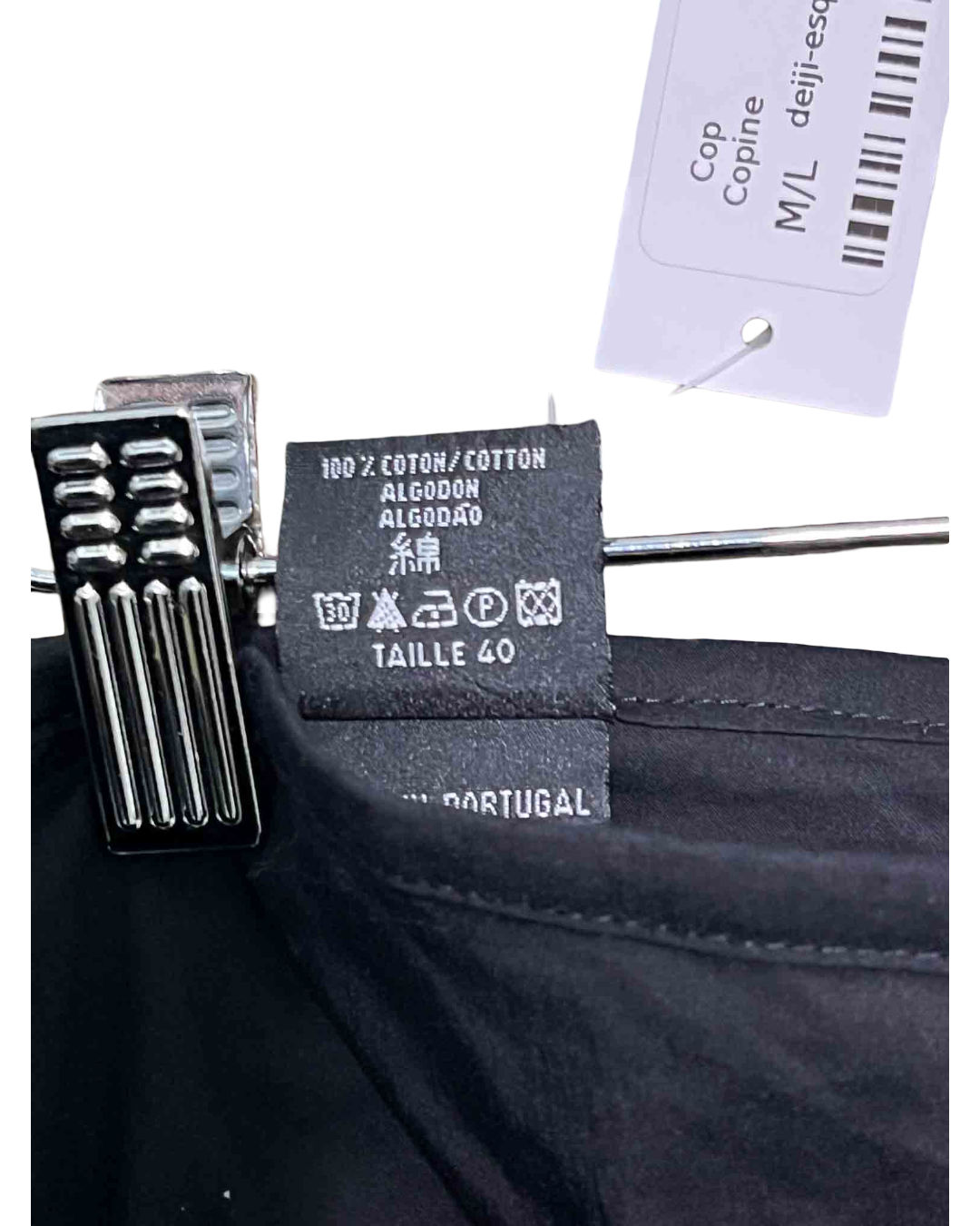 Size M/L | Cop Copine Black Bubble Hem Skirt
