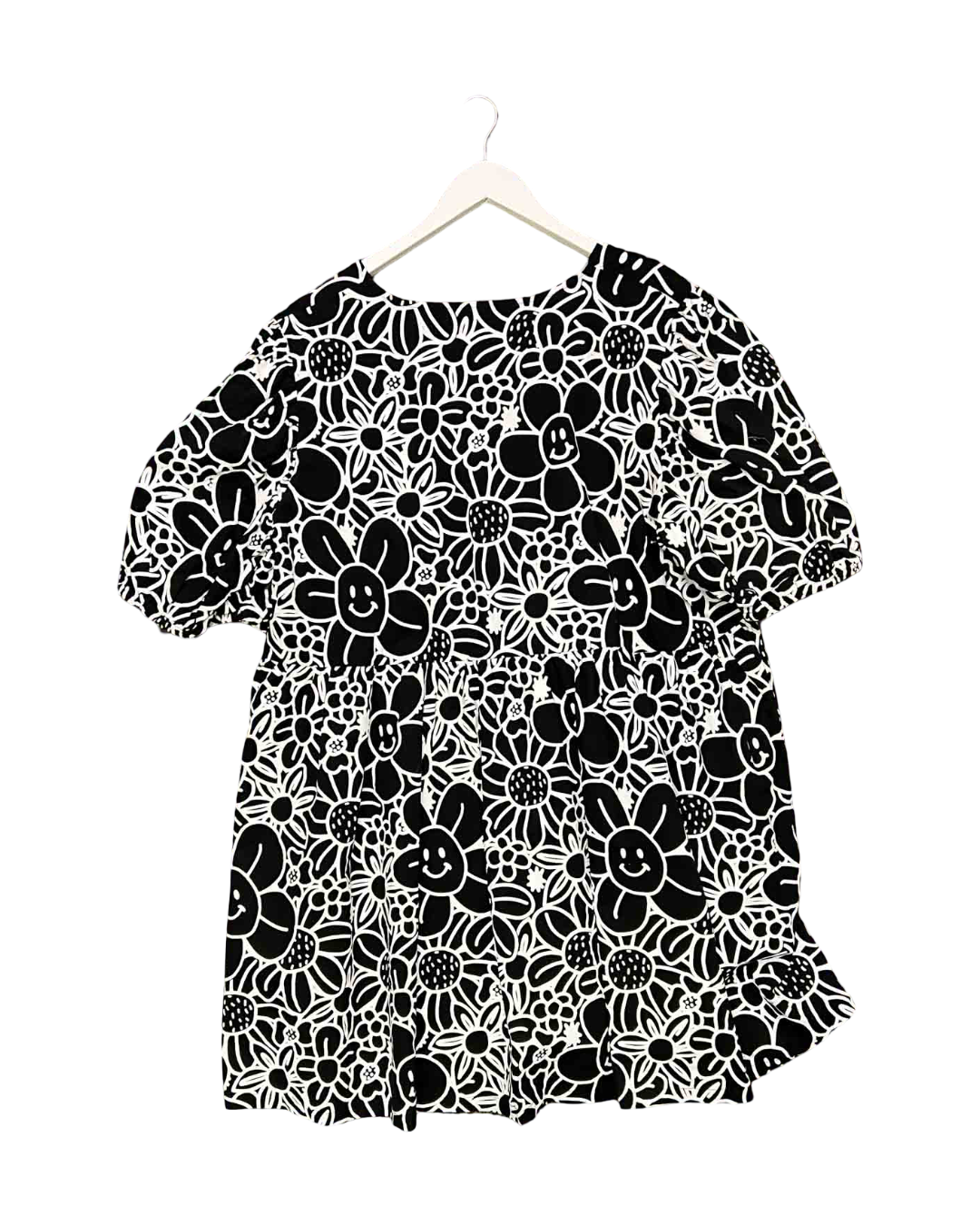 Size 24 (6XL) | Lazy Oaf Black Graphic Dress