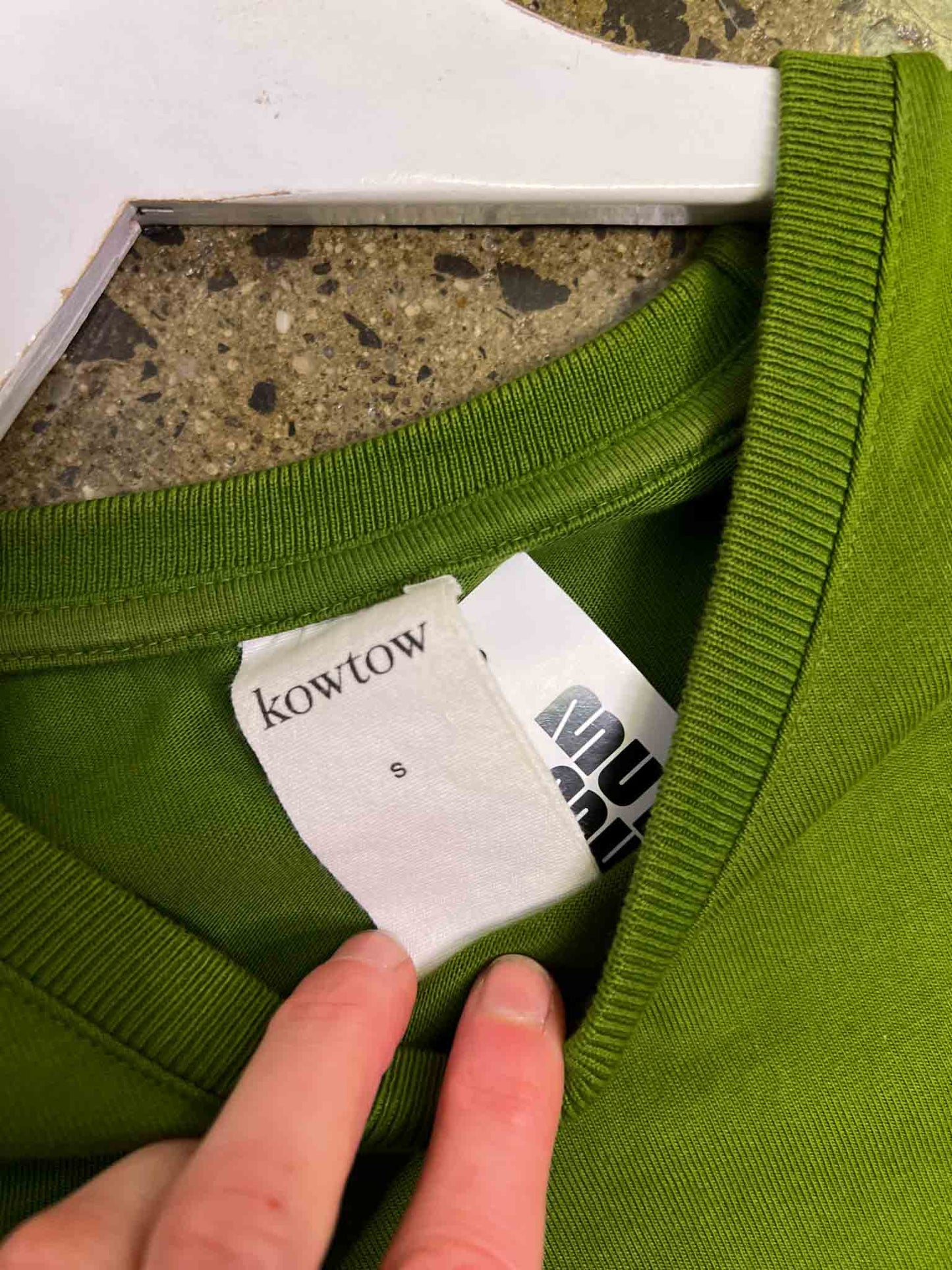 Size S | Kowtow Green T-shirt