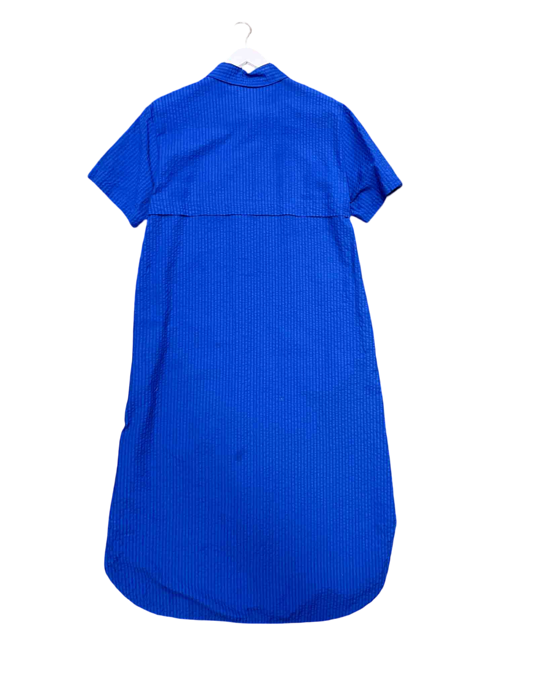 Size 14 | Elk Blue Seersucker Dress