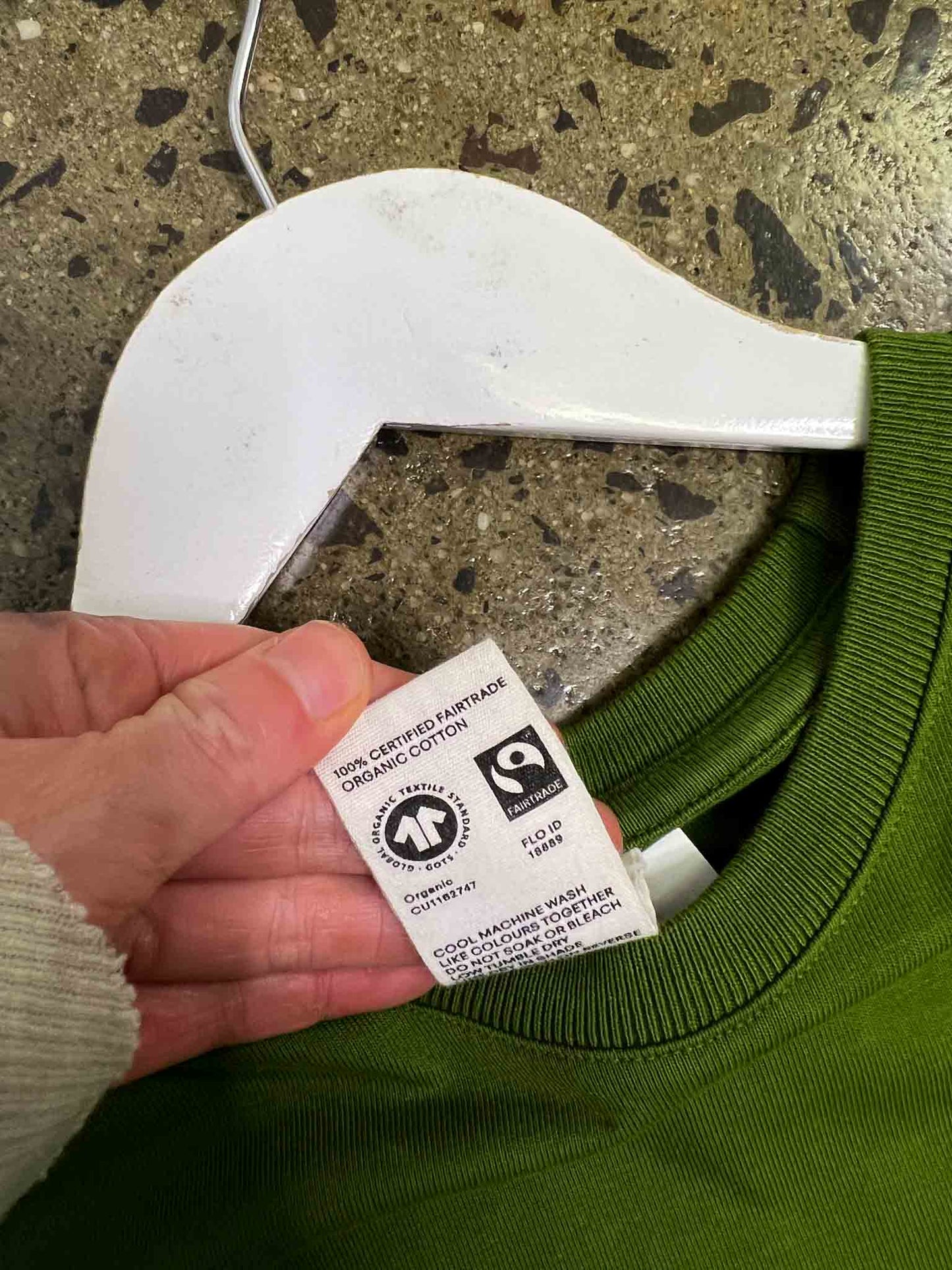 Size S | Kowtow Green T-shirt