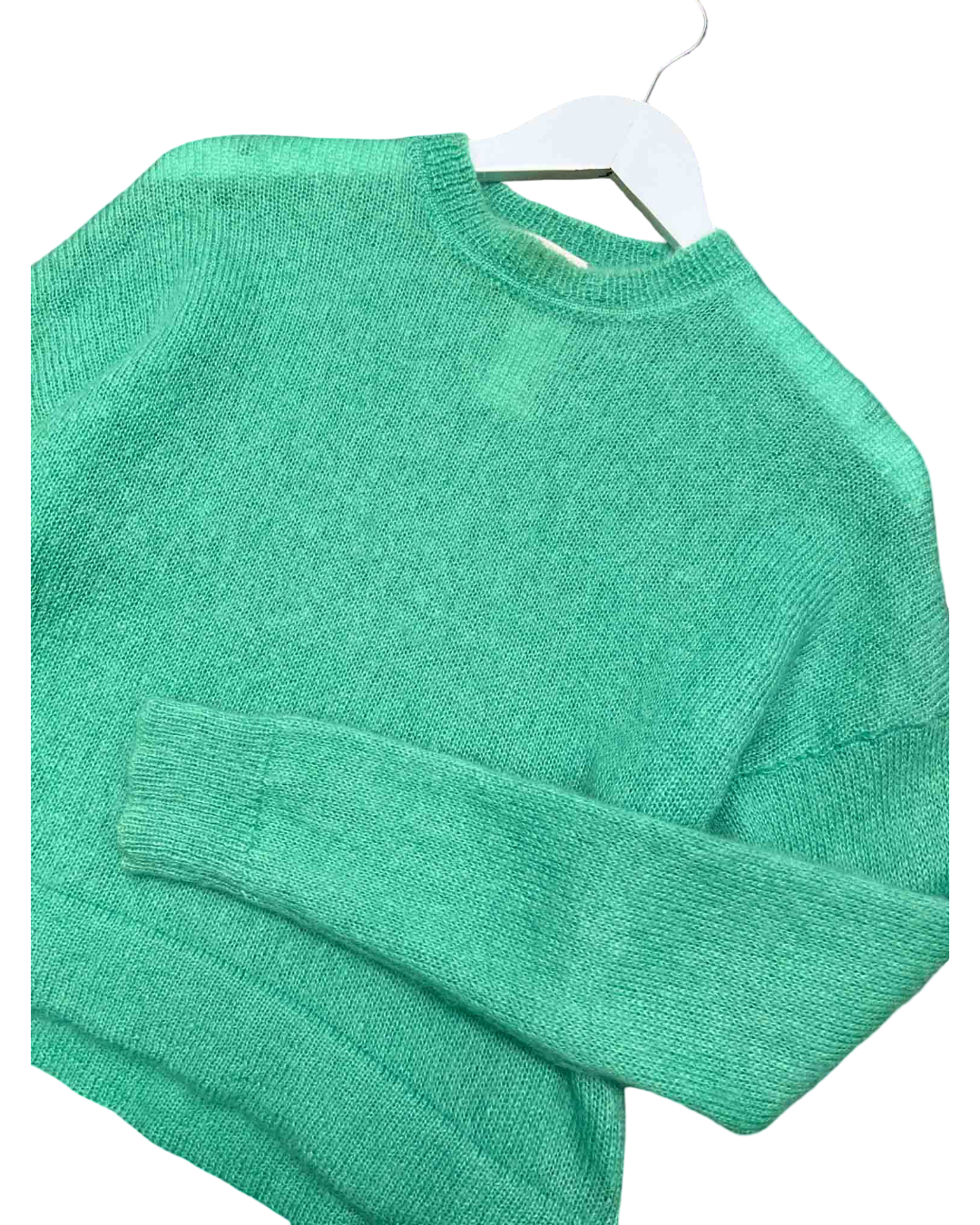Size S | Scanlan Theodore Green Mohair Knit Jumper