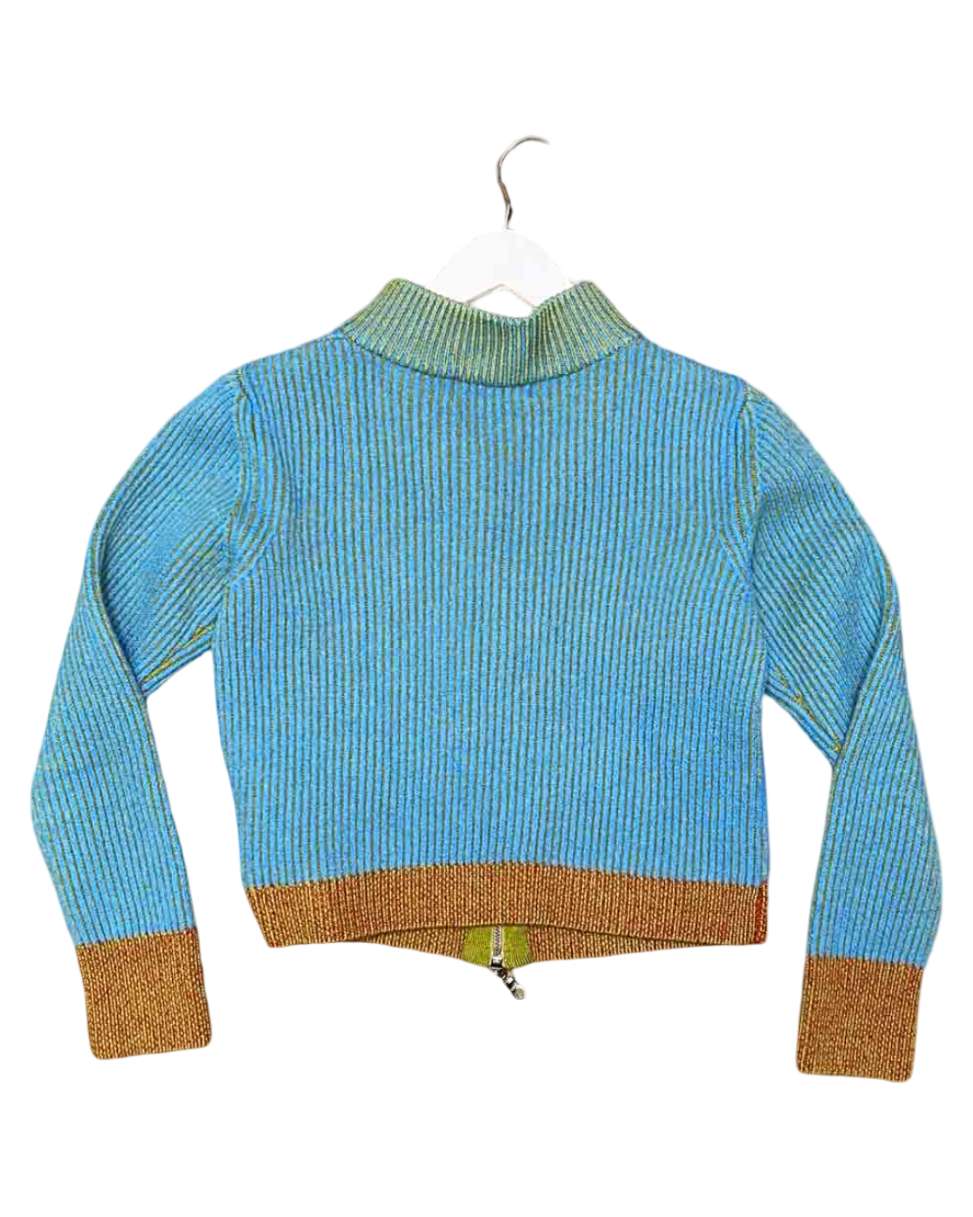 Size M | Alpha60 Merino Wool Zip-Up Cardigan