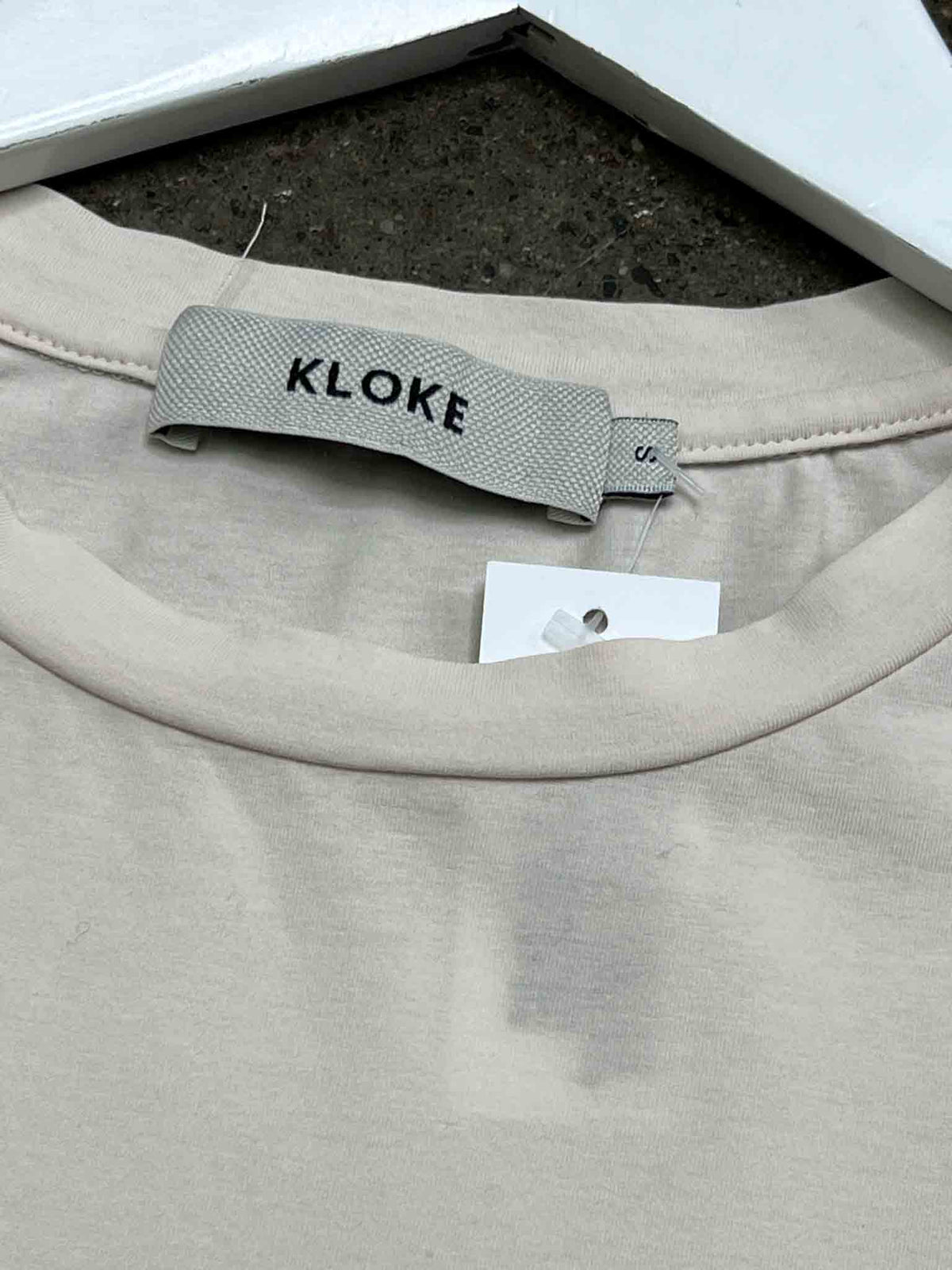 Size S | Kloke Eggshell Cotton Stretch Top