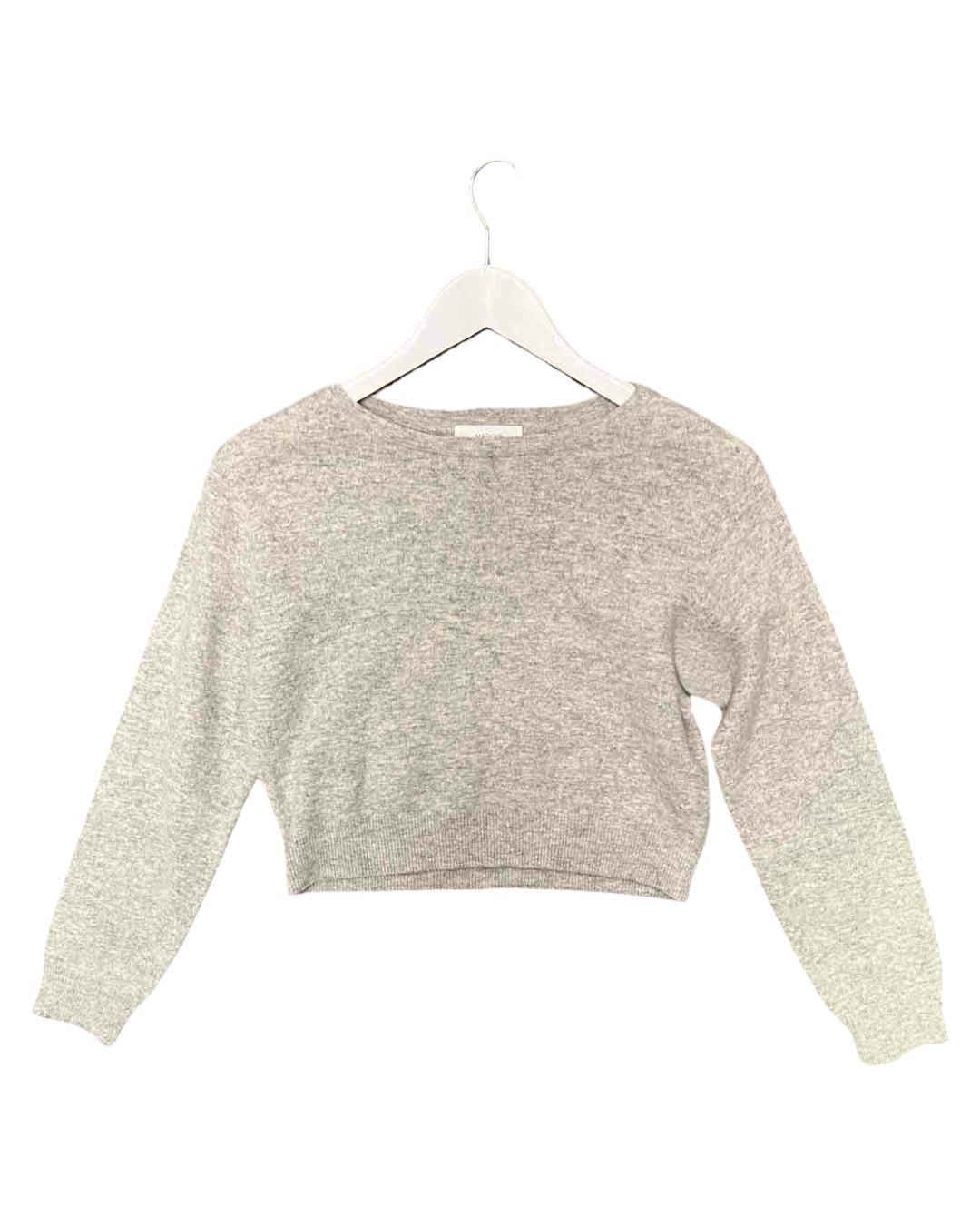 Size S | Marche Grey Cropped Knit