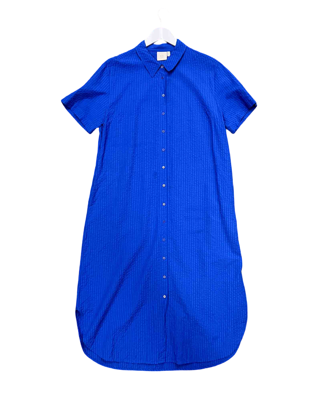 Size 14 | Elk Blue Seersucker Dress