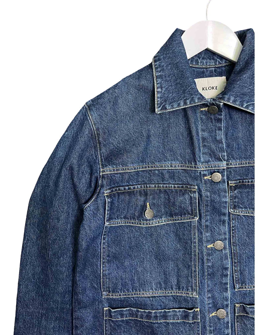Size XS | Kloke Indigo Denim Jacket Shirt