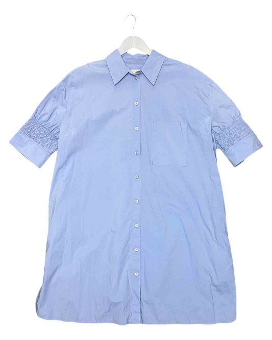 Size 44 (16) | COS Blue Button-Down T-shirt Dress