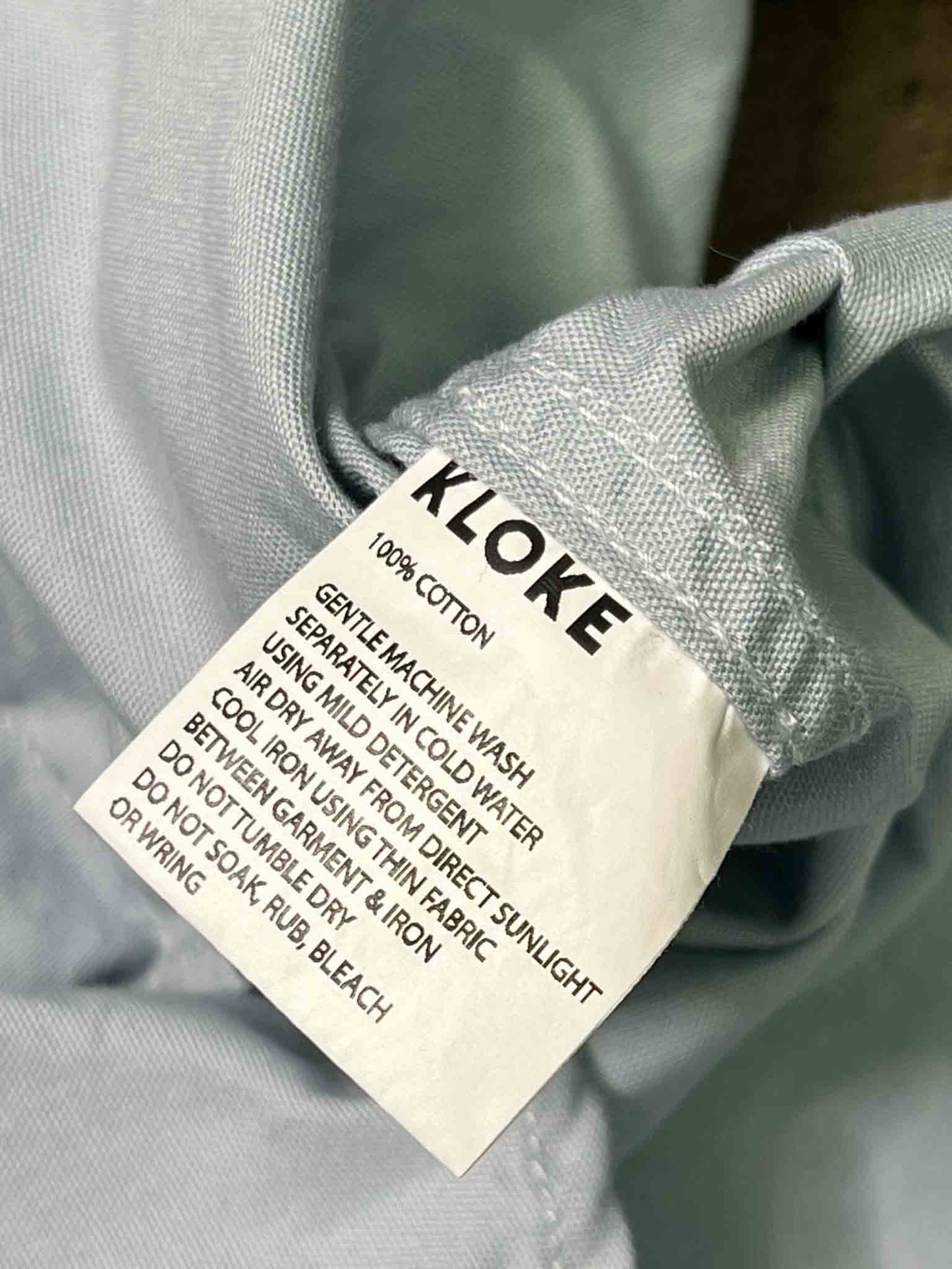 Size L | Kloke Cotton Canvas Button-Up Shirt