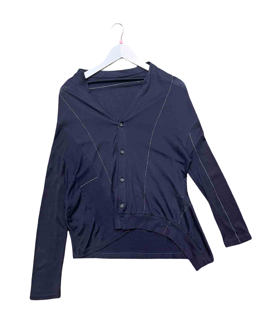 Size S | Y's Yohji Yamamoto Charcoal Top