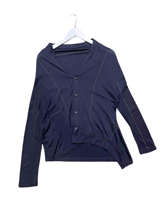Size S | Y's Yohji Yamamoto Charcoal Top