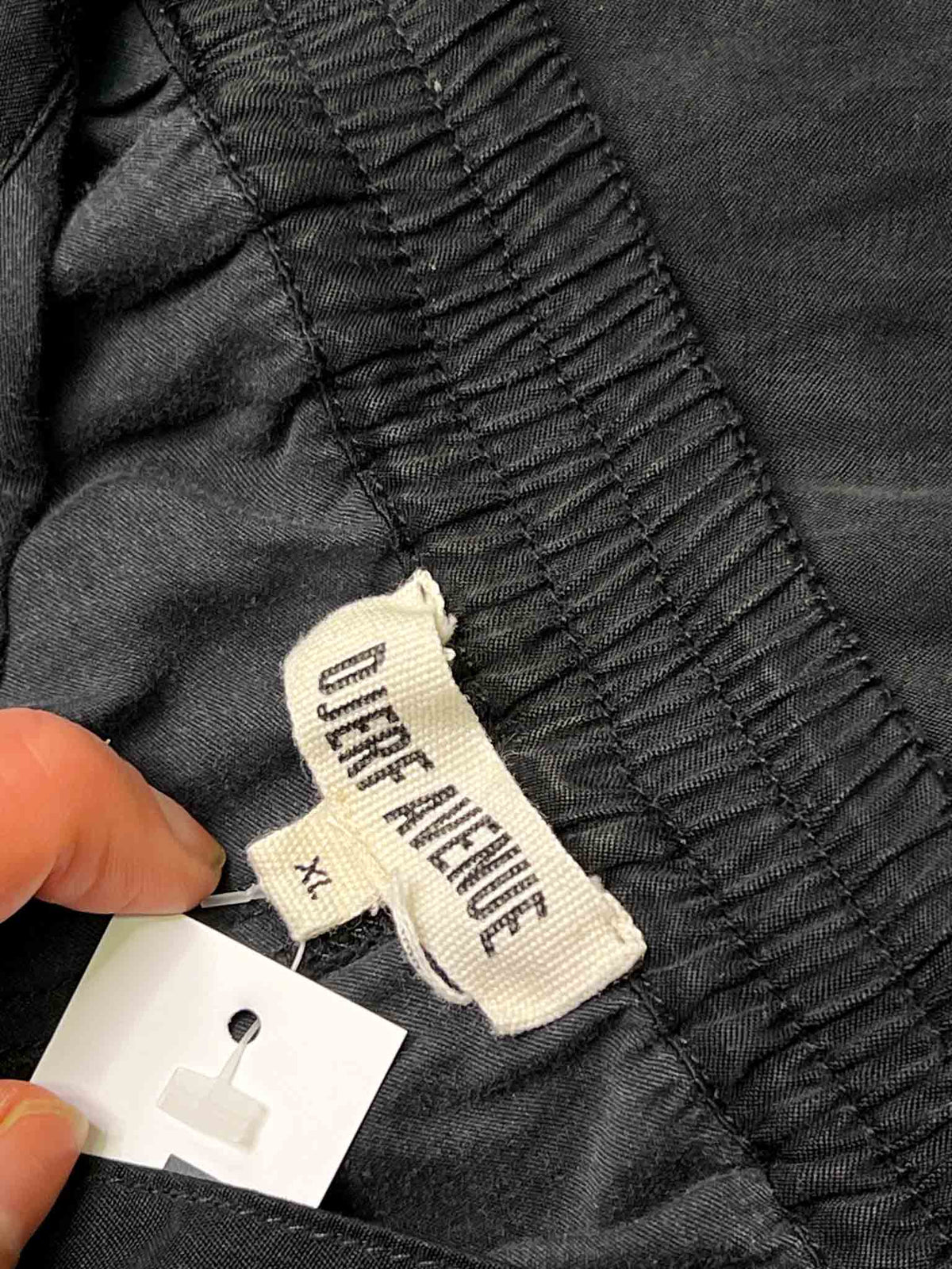 Size XL | Djerf Avenue Black Cupro Pants