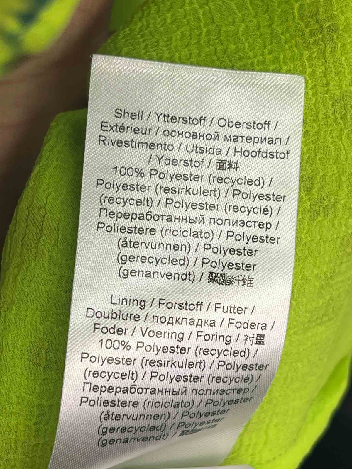 Size M | Ganni Chiffon Mini Lime Green Dress With Tags