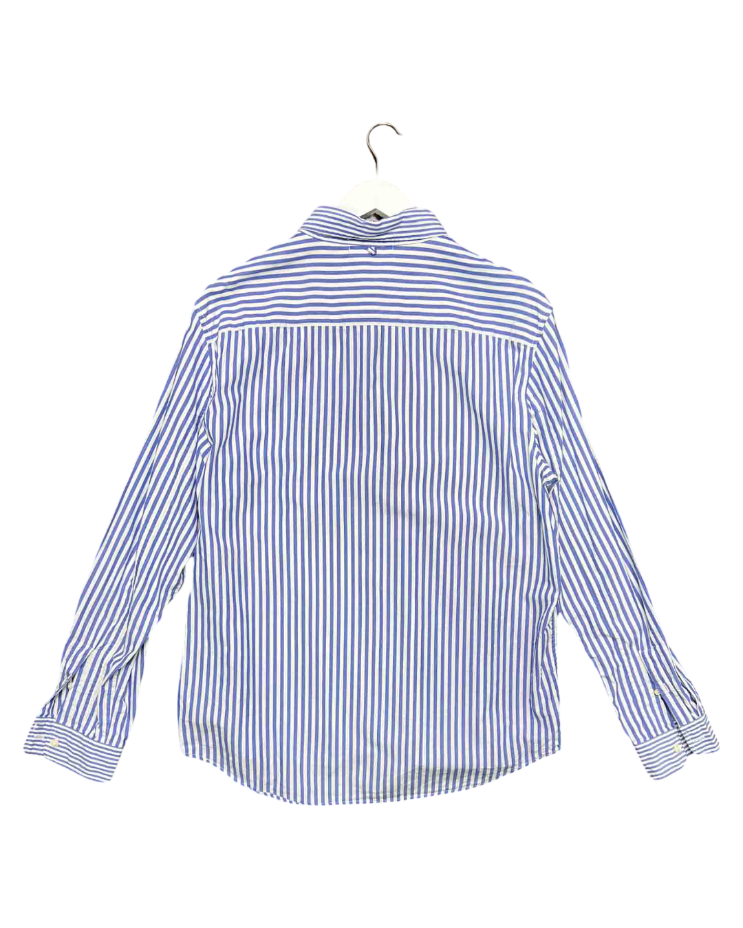 Size L | Alex Mill White and Blue Striped Shirt