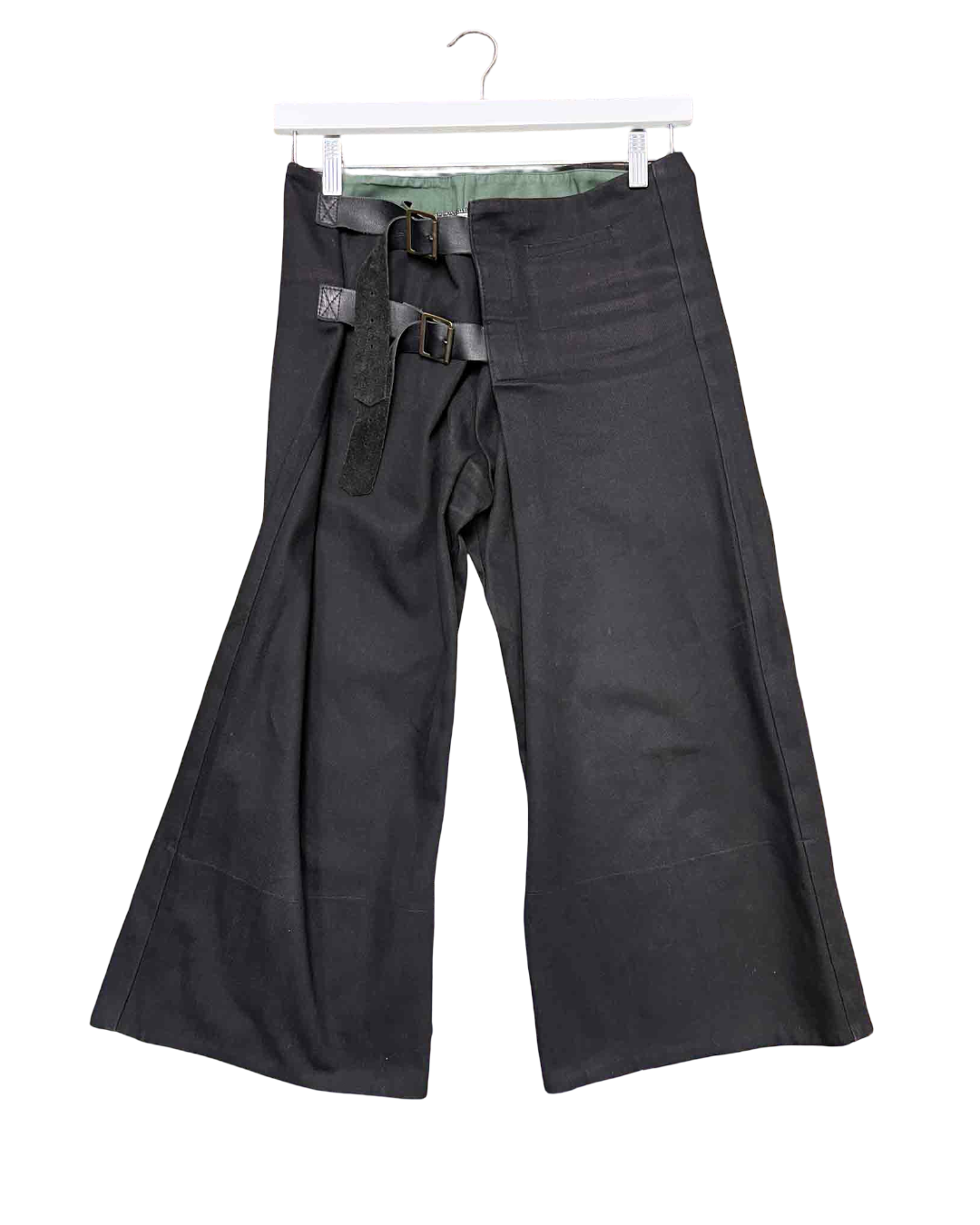 Size S | MCQUEEN Black Pants With Buckle