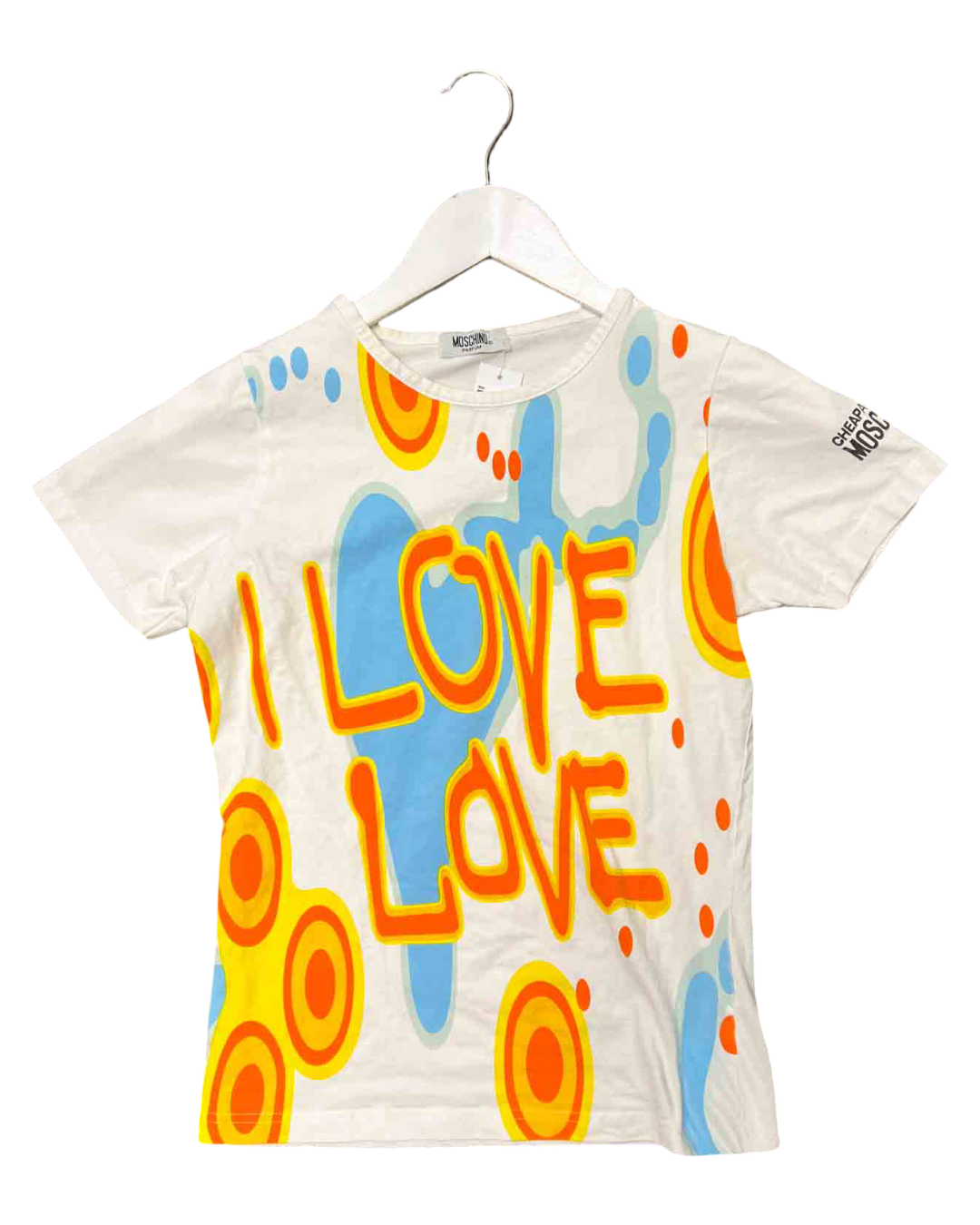 Size S | Moschino Cheap & Chic I Love Love Top