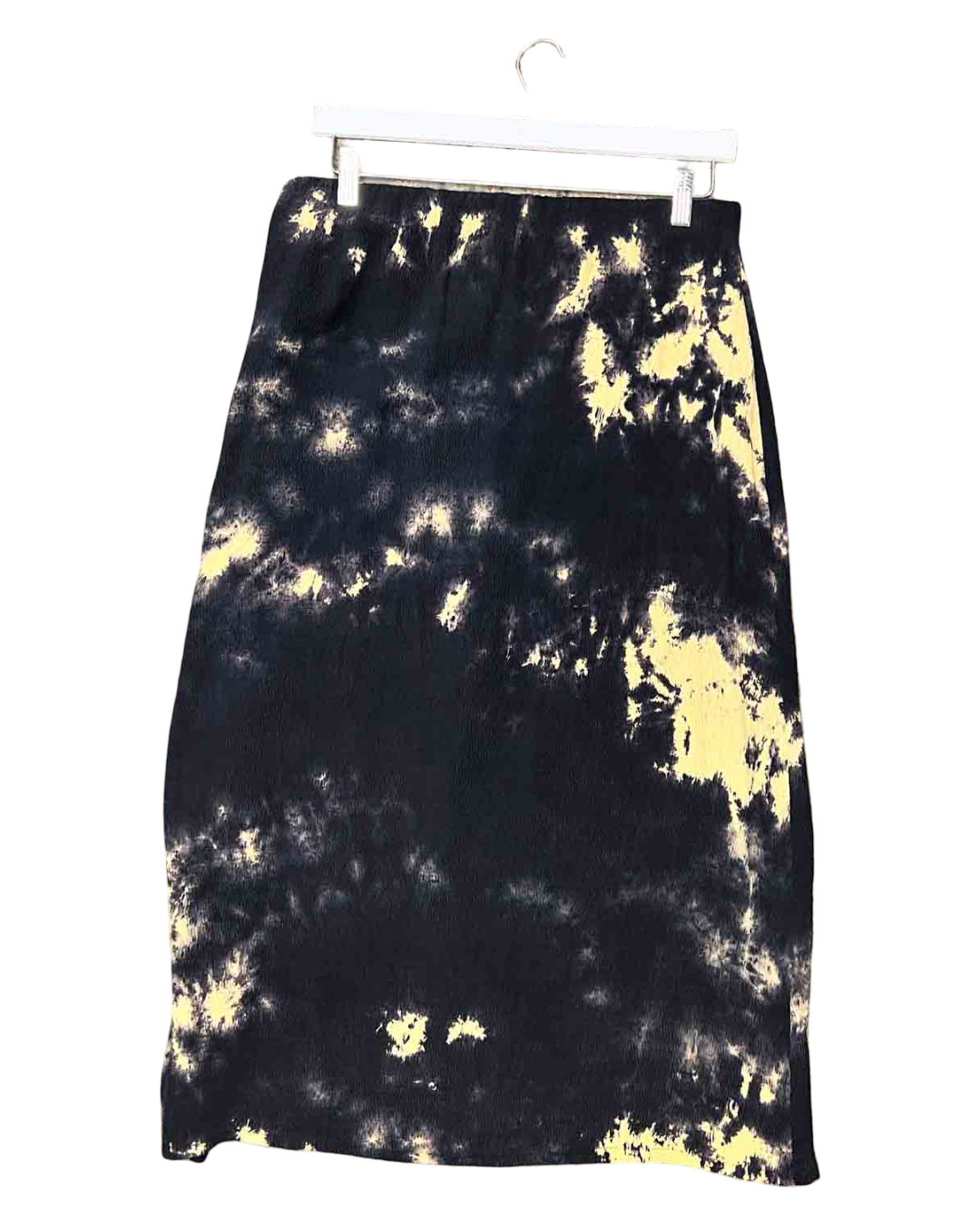 Size L | Alpha60 Acid Wash Bamboo/Silk Midi Skirt